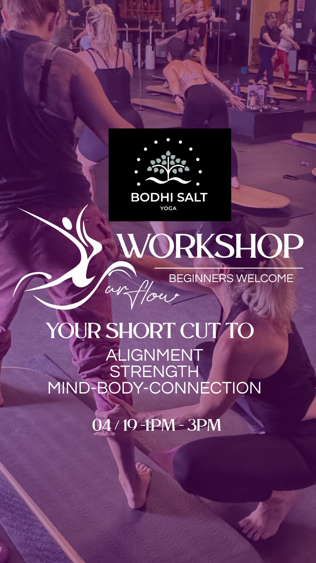 Beyond the Asana ✨
This isn’t about doing more.
It’s about feeling more.
When we step off the mat and onto a new surface, everything changes—
your balance, your focus, your awareness.
And that’s where the real practice begins.
This workshop is your shortcut to strength, alignment, and deep mind-body connection.
A space to let go of comparison, soften the ego, and meet yourself exactly where you are.
Knee down? Perfect.
Shaking? Even better.
Present? That’s the goal.
Designed to move with more intention, more consciousness—and have some fun along the way.
Join me this Sunday. 04/19 1:00pm -3:00 pm
Let’s go beyond the asana. 🌊
#SurFlow #BeyondTheAsana #MindBodyConnection #YogaPractice #ConsciousMovement #Alignment #VenturaYoga #YogaWorkshop