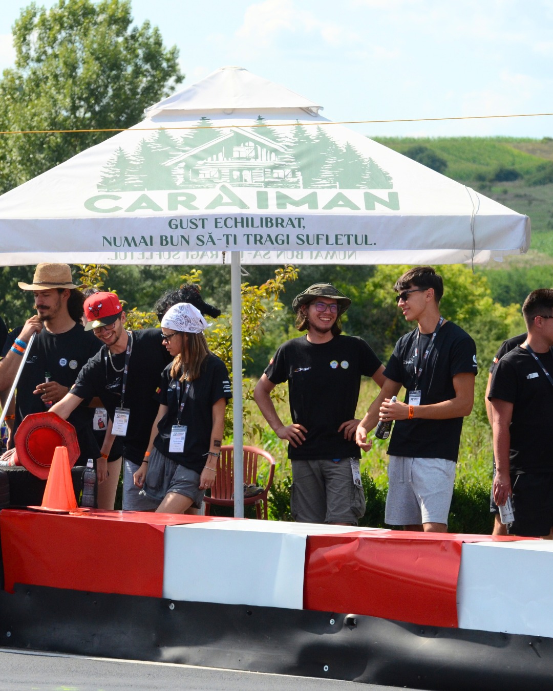 nothing says summer like standing under a tent in the middle of nowhere with people you just met wearing matching black shirts
.
.
.
#fsbalkans #formulastudent