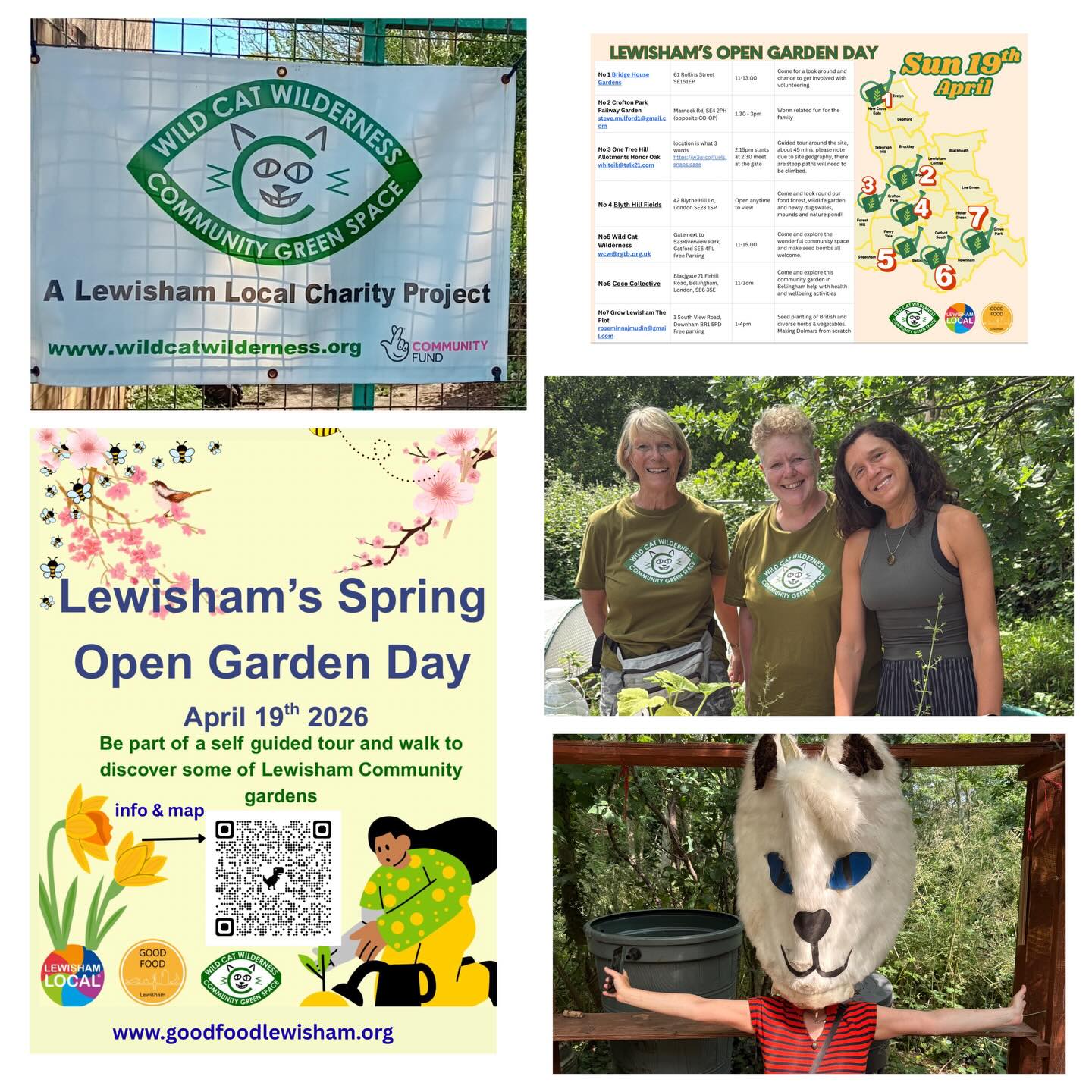 WIld Cat Wilderness is an lush green Oasis in the heart of our borough.
A beautiful sunny weekend was just had for The Wild Cat’s soil festival Digging The Dirt and Open Garden event and Capital Growths Good to Grow week. Family fun, singing, Rock painting, seed bombs, and seed planting.
Catford’s Community garden is open nearly all year to help people engage with growing and the natural world. More info on Lewishams community Gardens in the link in the bio or follow and connect with Wild Cat for more info on this fabulous community garden @wildcatwildernesscatford @capital_growth