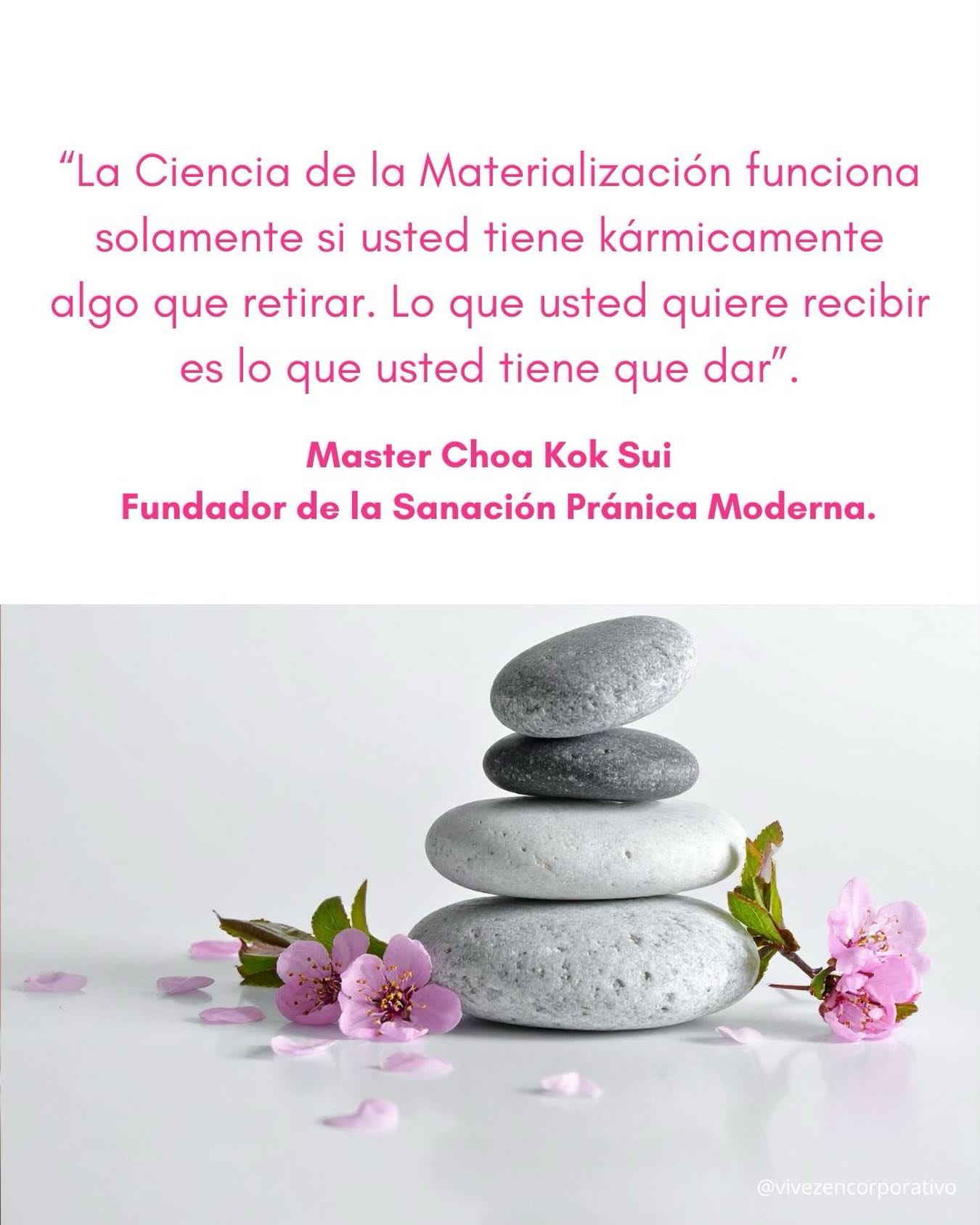 📖🌱Fuente: Alcanzar lo Imposible
Los Sutras del Loto Dorado sobre la Ciencia de la Prosperidad y la Administración Espiritual de Negocios
Master Choa Kok Sui ❤️
#mcks #sanaciónpránica #sanaciónconenergía