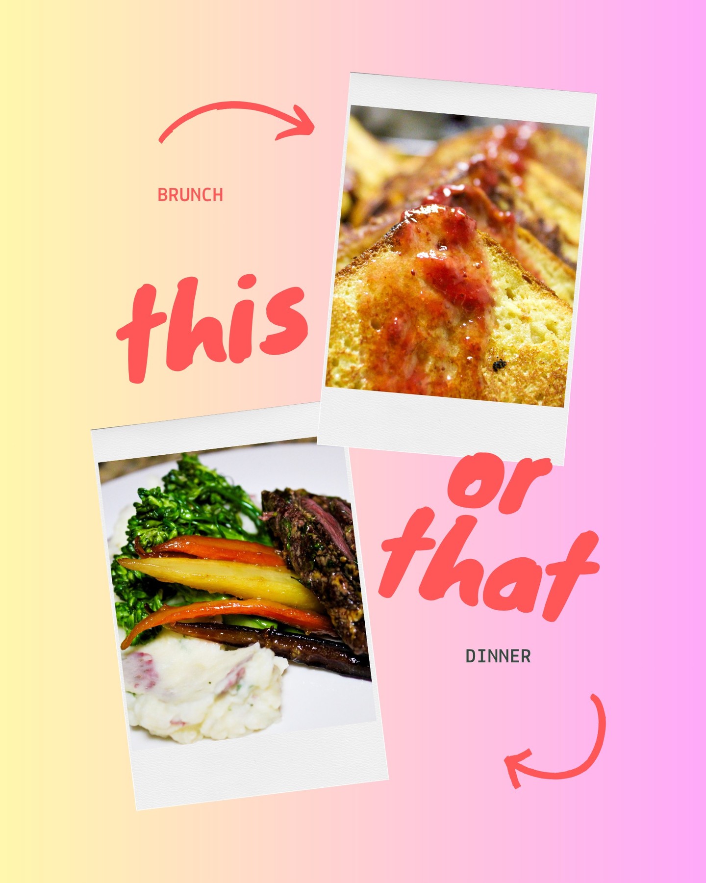 Quick question 👀
Mother’s Day: Brunch or Dinner? “Drop your vote below 👇🏽”
#MothersDay #FoodDebate #EngagementPost #QZeens #QMeals