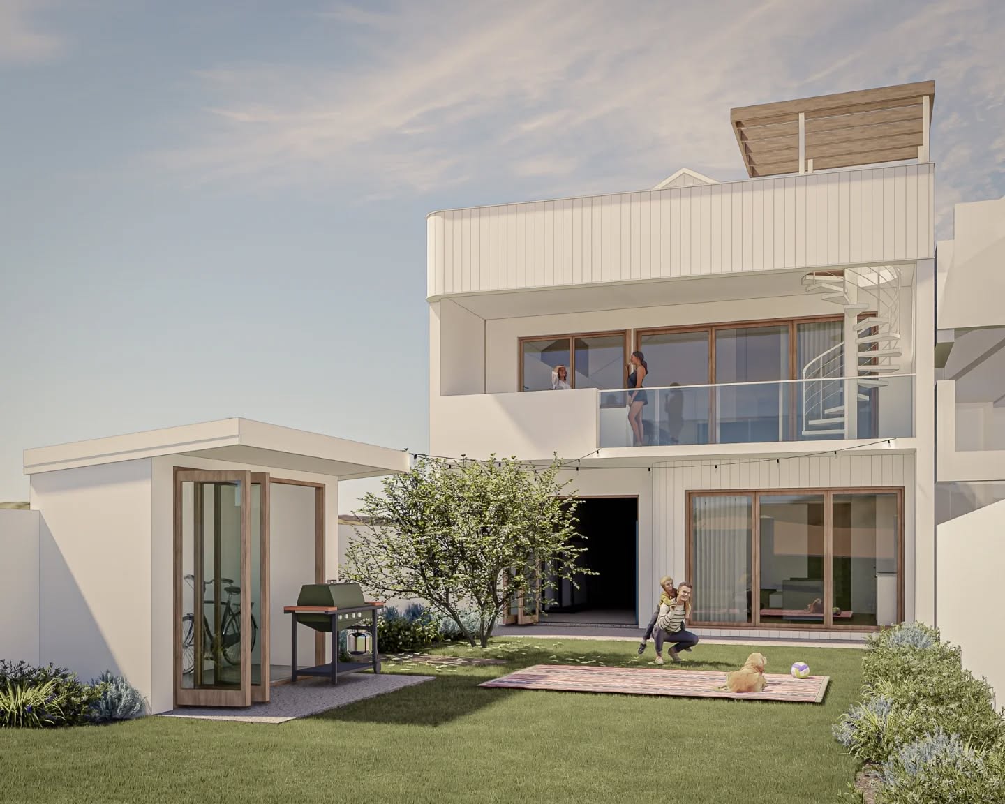 Black Sheep House 🖤🐑
Colab with @gfhomes.
Small footprint 160m2, big lifestyle
4 bed, 3 bath
5 car garage(2.6H access)+ granny flat
300m² block
Beach views to our favourite Surf break
Yard out back for the dog
This is how we think coastal living should be done.