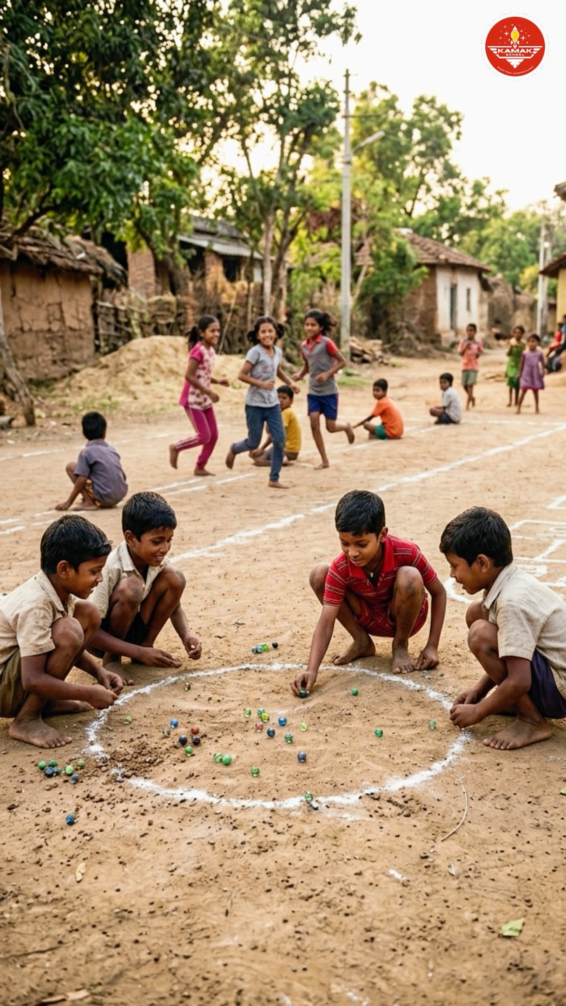 Before screens took over…
Before childhood became “online”…
There was dust on our feet,
laughter in every street,
and happiness in the simplest games 💛
Lagori, Kho Kho, Hopscotch, Marbles…
Not just games… but memories, friendships, and pure joy 🌿
The sound of laughter, the thrill of running,
the feeling of being truly present… ✨
Let your child live that childhood.
Let them feel, play, and grow the way we once did 🤍
Kamak School – Admissions Open Now 🎓
lagori, childhood memories, traditional games, kids happiness, play time, school admission, early learning, emotional connect, kids growth, real childhood, Kamak School
#KamakSchool #AdmissionsOpen #Lagori #ChildhoodMemories #TraditionalGames #LetKidsPlay #RealChildhood #ActiveKids #PlayBasedLearning #KidsJoy