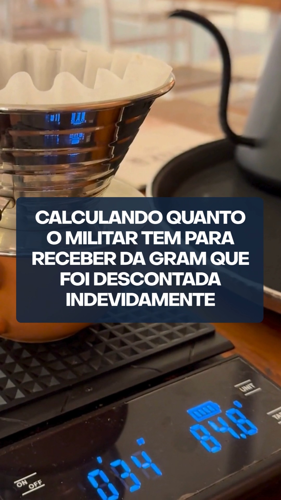 A calculadora do escritório tá assim já: Chefe… mais uma ação da GRAM não… pelo amor de Deus…😂
Mas falando sério: Tá saindo ação de GRAM todo dia.
E não é à toa.
Tem militar que nem sabe que tá recebendo errado.
Tem outros que até desconfiam… mas deixam pra lá.
E enquanto isso:
💸 desconto estranho continua
💸 valor errado se repete
💸 dinheiro vai embora mês após mês
Agora me diz, já fez o calculo para saber quanto tem para ser restituído?
.
.
.
.
.
#gram #descontoindevido #advogado #militar #direito