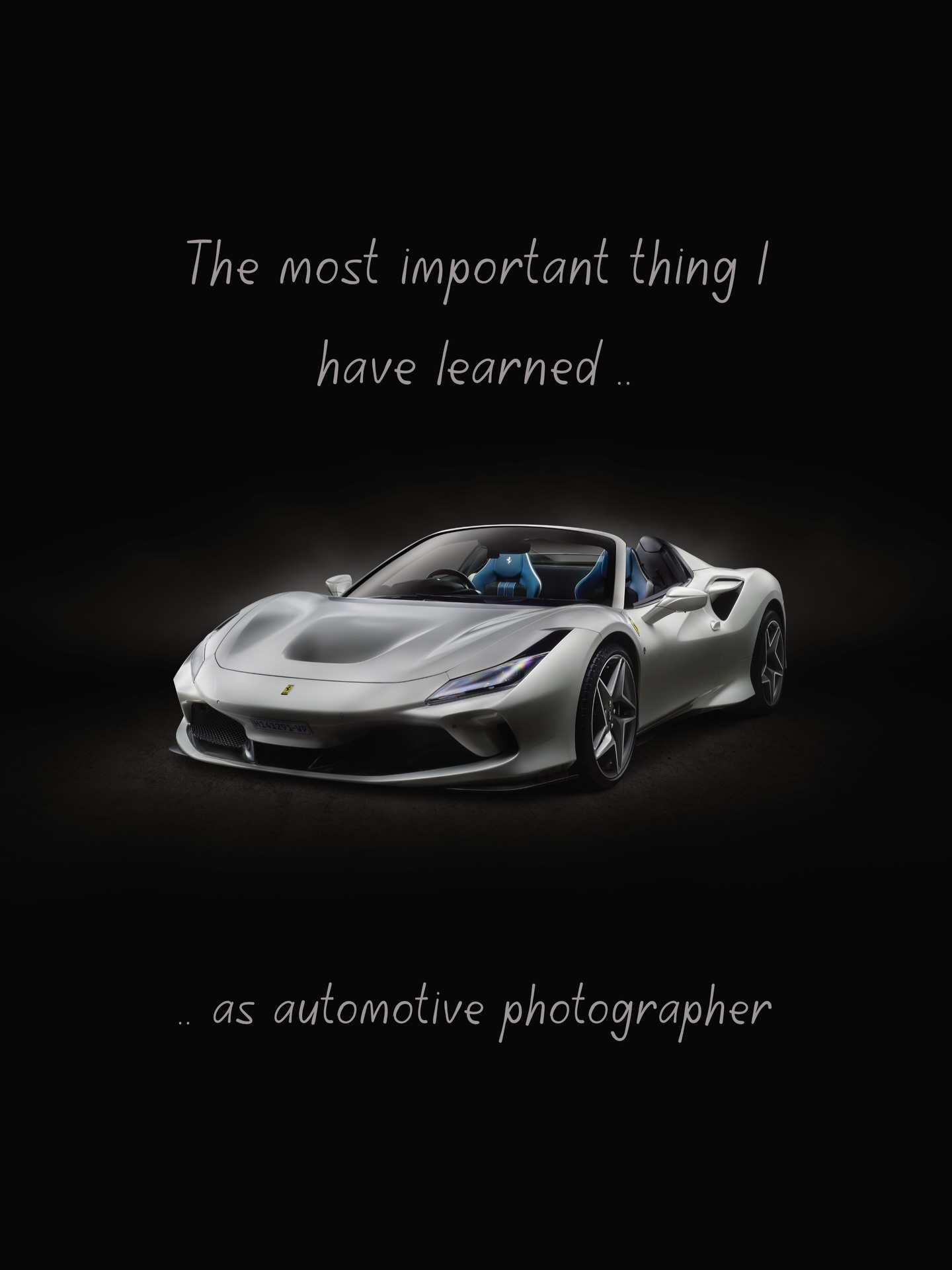 I stopped trying to shoot “cars”
and started creating automotive art.
That shift changed everything.
#automotivephotography #carphotography #fineartphotography #lightingskills #creativeprocess
