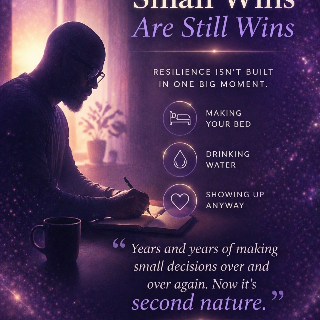Resilience isn’t built in one big moment.
It’s built here:
making your bed
drinking water
showing up anyway
“Years and years of making small decisions over and over again. Now it’s second nature.”
That’s how strength is formed.
🎧 Full episode releases April 21
🌐 www.autoimmuneadventures.com
#SmallWins #Resilience #ChronicIllness #Mindset