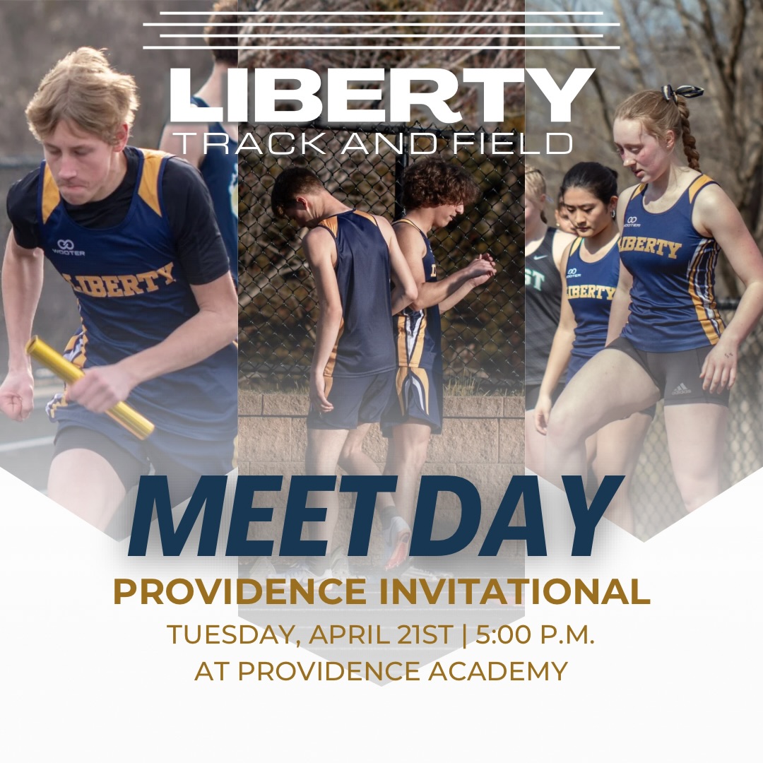It’s Meet Day again for our Liberty Track & Field athletes!
This evening, our Lions will be competing against sectional competitors from St. Agnes, as well as athletes from multiple Class-AA programs including Providence Academy, Blake, Breck, Minnehaha Academy, and Benilde St. Margaret’s.
———
We’re looking forward to competing with some bigger programs to challenge our athletes and see where we stack up! Go Lions!