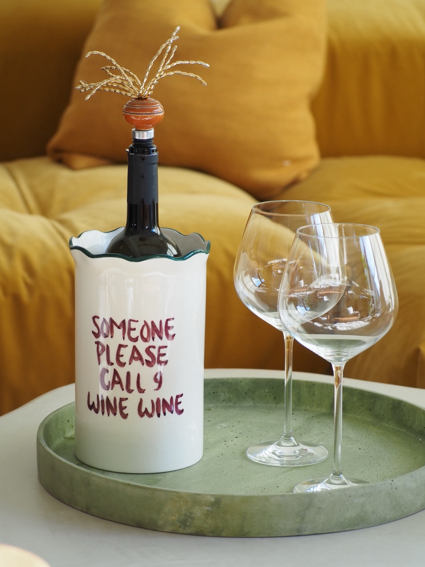 YAY! Our bestselling wine cooler will be soon back in stock! Shop in-store at our retailers or pre-order online.
__
#studionoticed #winecooler #ceramics #giftideas #tabletop