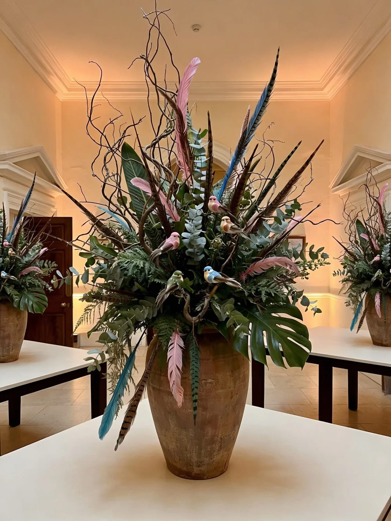 Who’s a pretty birdie then 🐥
Arrangements for a job yesterday-
safe to say we ruffled a few feathers 😂🌸