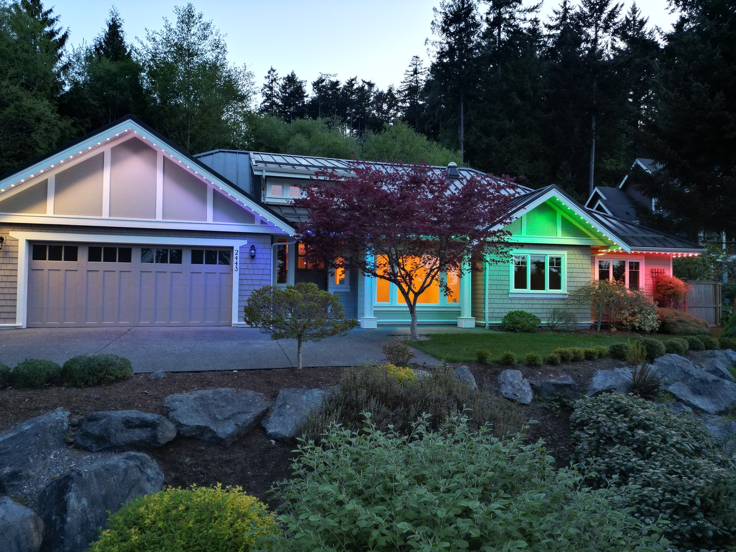 Stop hanging lights. Start tapping an app. 📱💡
Check out the nighttime transformation of this local project! With Gemstone Lighting, you get:
✨ Architectural accent lighting
✨ Full holiday color palettes
✨ Built-in timers & zones
✨ App control from anywhere
Your home, your colors, your way. 🏠🌈
#GemstoneLighting #VictoriaBC #OutdoorLighting #SmartHomeTech #CurbAppeal #FourPeaksPower #VicBC #Innovation