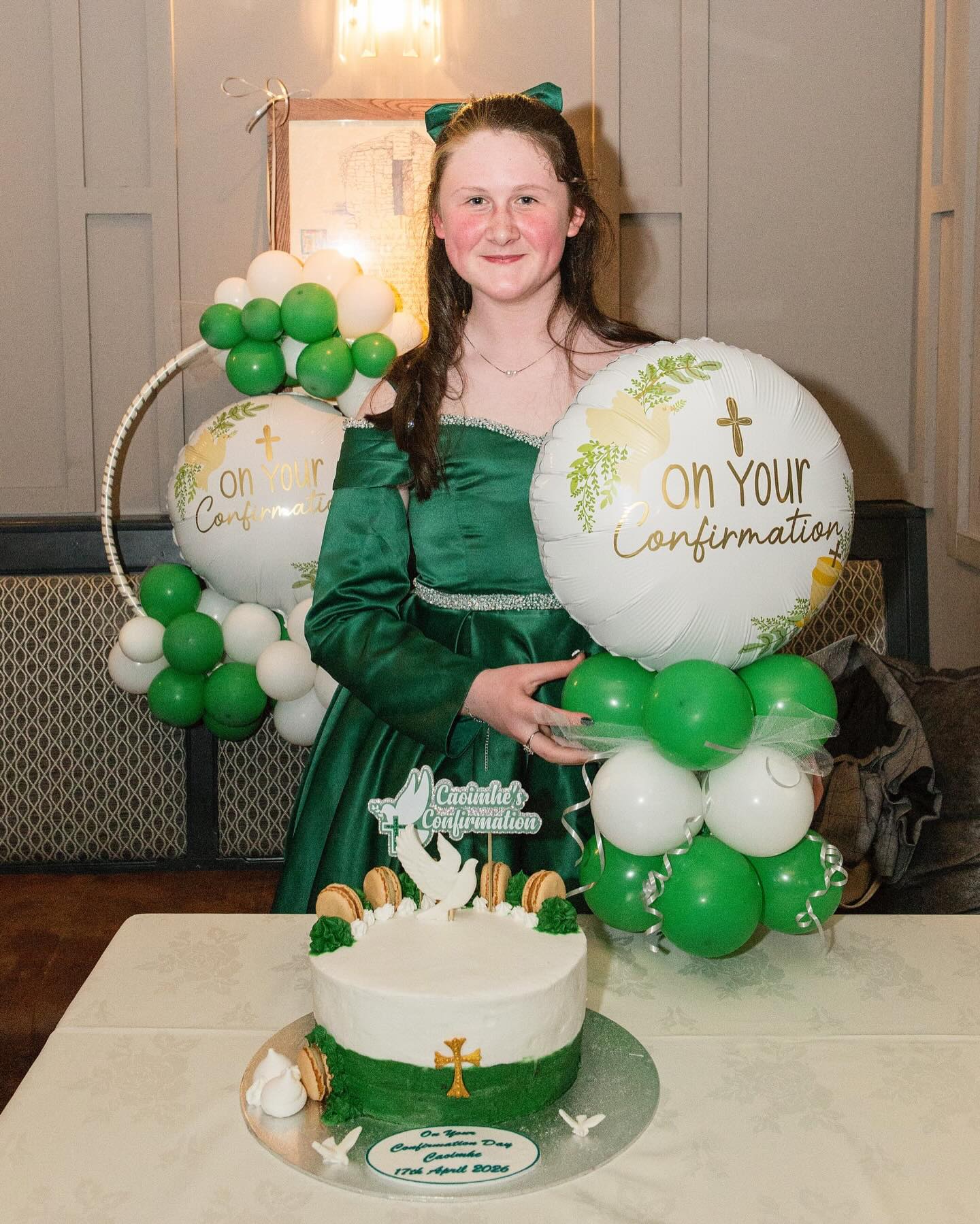 Caoimhe 🌿
A special moment made even more magical in a custom Glowing Girlies gown 💚✨
Designed to shine on such an unforgettable day — elegant, timeless, and completely unique, just like you 🤍
Thank you for letting us be part of your Confirmation 💫
#GlowingGirlies #CustomMade #ConfirmationDress #IrishConfirmation #MadeWithLove