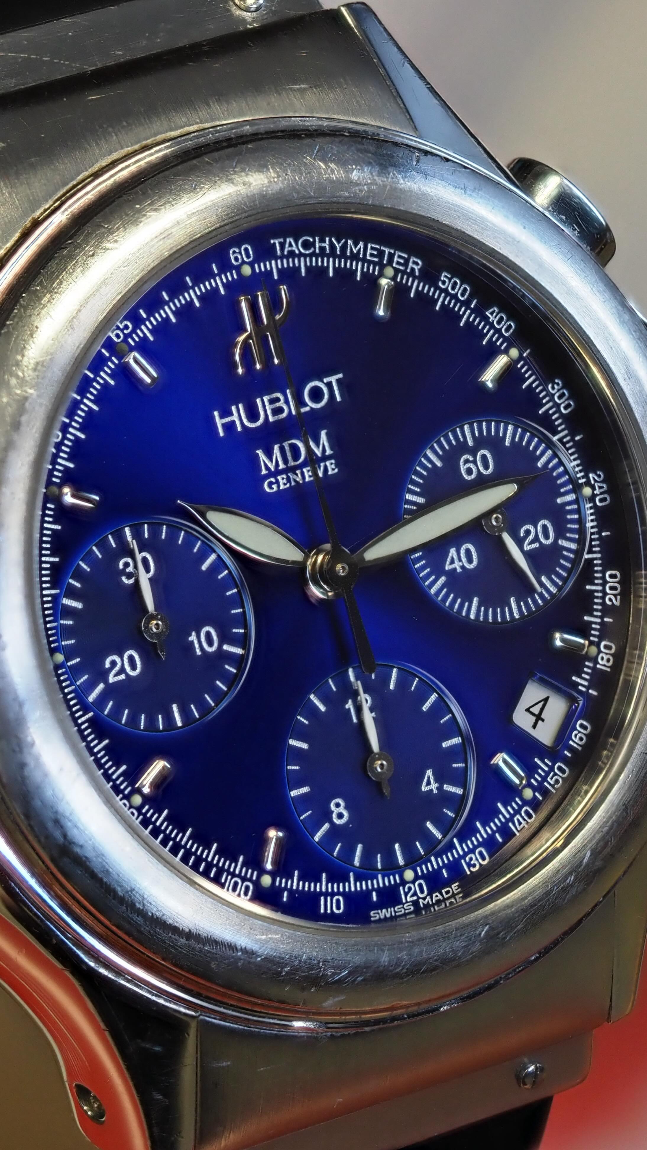You already know I can’t deny a watch in good condition and that was the case for this Hublot MDM Chronograph. Come see it in store or dm me for details.
#watchcollector #watchcommunity #horology #luxurywatches #watchoftheday #watchenthusiast #watchaddict #vintagewatches
