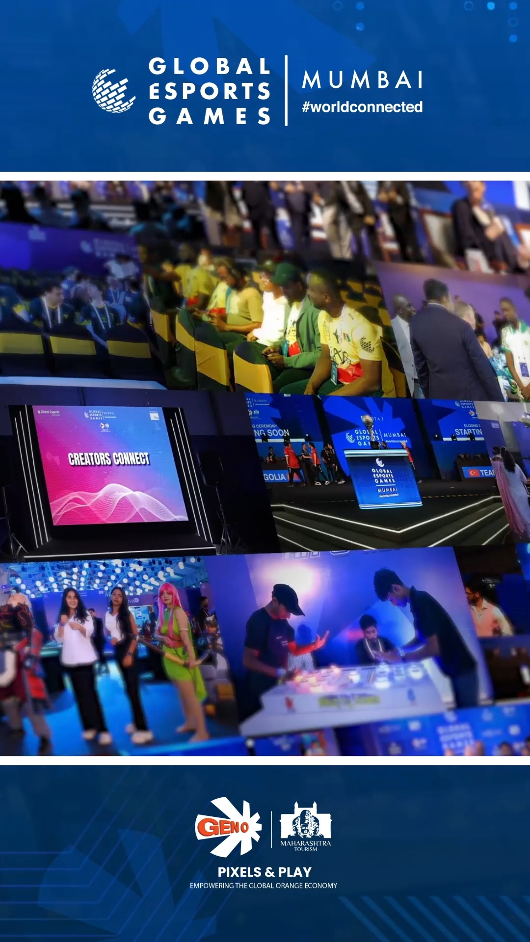 Global Esports Games Mumbai | Movement
The impact. The legacy. The future of esports.
Relive the defining moments from the Global Esports Games Mumbai.
🎮 #GEGMumbai
🌐 #worldconnected