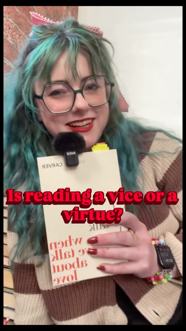 Treating reading as a chore doesn’t convince anyone to pick up a book 👀
We don’t often talk about staying up all night to finish a book the same way we talk about binging a TV show on Netflix. And maybe that’s part of the problem?