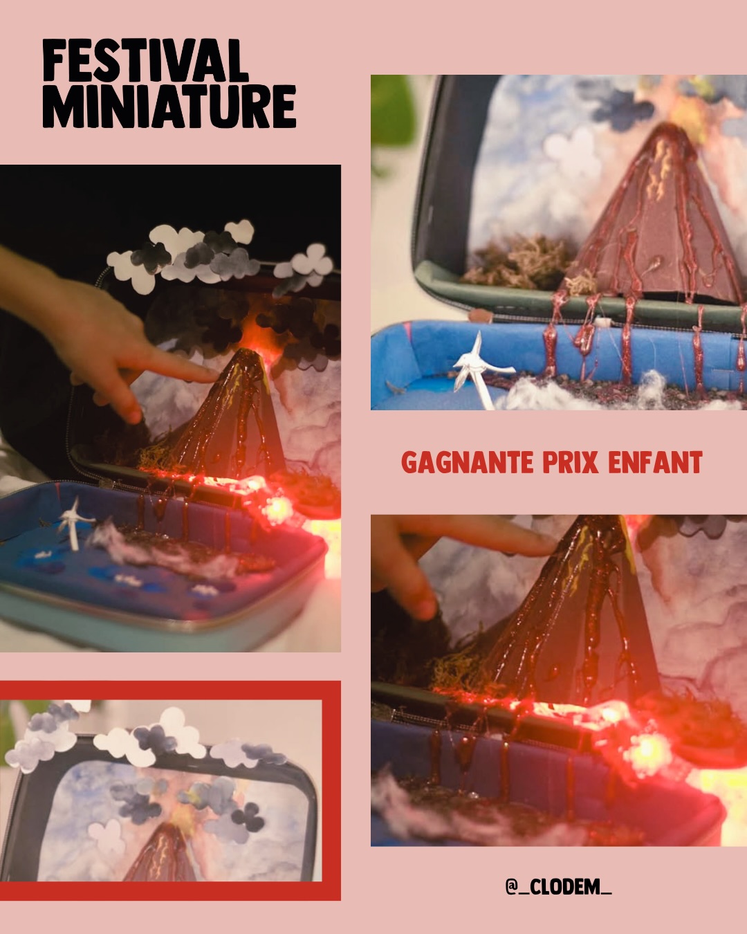 ✨ Un grand bravo à notre jeune Héloïse !
Tu nous as impressionné·e·s par ta créativité, ton imagination et ton talent.
🏆 Félicitations @_clodem_ pour cette belle creation !
Merci pour ce beau moment… et à très vite 💫