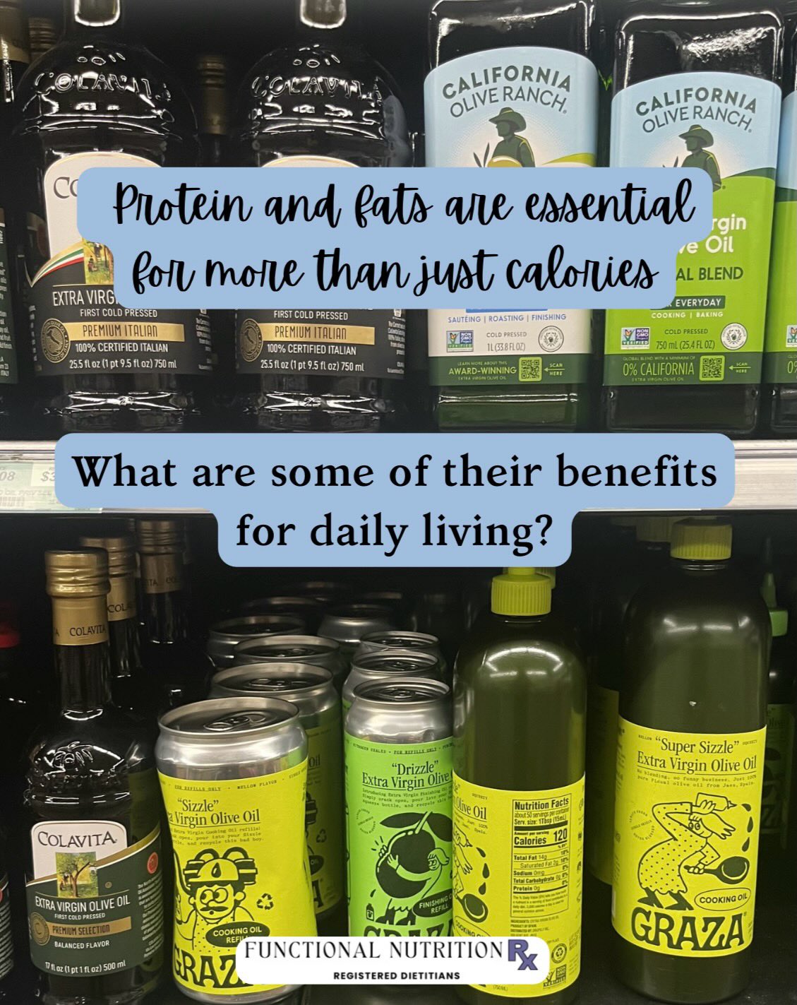When talking about protein and fats, try to emphasize healthier choices within each category. For fats, think options like avocados, nuts, and seeds. For protein, aim for leaner cuts of meat or plant-based sources to help limit excess saturated fat. At the end of the day, it’s all about variety and balance—perfection isn’t the goal.