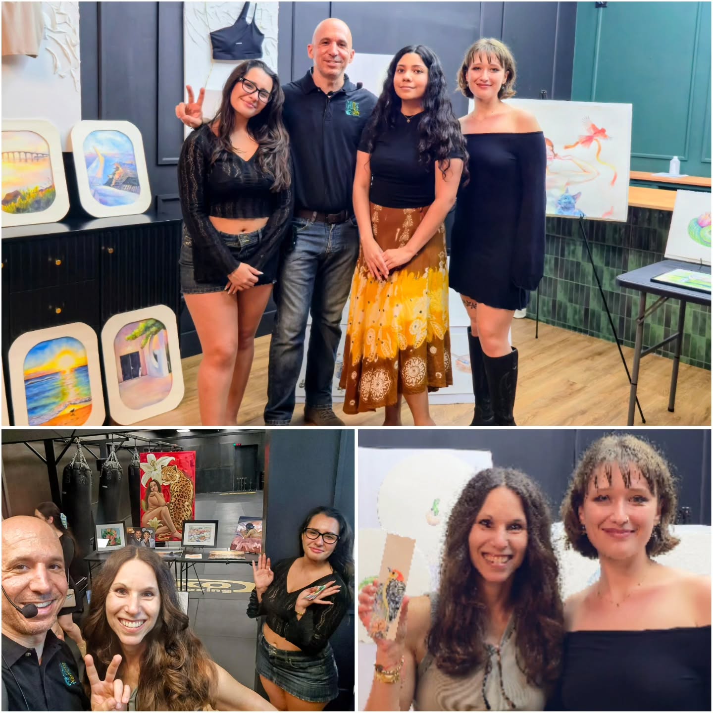 A standout moment from our FREE guided Downtown Hollywood ArtWalk Tour was getting to experience the curatorial vision of @valenlavella.art at @ckohhollywood, bringing together fellow FIU MFA alumni @pigeonomics and @_justartsyolive in a way that felt intimate, expressive, and deeply rooted in personal storytelling.
What made this stop so special was not just the artwork itself, but the energy and exchange it created. Bringing the tour through opened the door for new connections, meaningful conversation, and even new collectors, which is exactly the kind of real impact we love seeing when art, community, and opportunity come together.
Valentina Arango’s curatorial perspective is rooted in emotion, vulnerability, longing, and personal truth, which gave the exhibition a strong emotional thread and a sense of intimacy. @_justartsyolive’s work explores memory, nature, storytelling, and the fleeting nature of life through a reflective watercolor practice, while @pigeonomics, the multidisciplinary practice of Nicole Giraldo, brings a distinctly Miami lens shaped by local culture, birds, and the people that make this city what it is.
Together, the presentation felt thoughtful, expressive, and deeply connected to place. It was one of those tour moments that reminded us why these guided experiences matter so much. They do not just introduce people to great work. They create context, spark relationships, support artists, and help grow the creative ecosystem in real time.
Join us every 3rd Saturday of the month for our FREE guided Downtown Hollywood ArtWalk Tour.
#Choose954 #DowntownHollywood #HollywoodArtWalk #CKOHollywood #FIUMFA