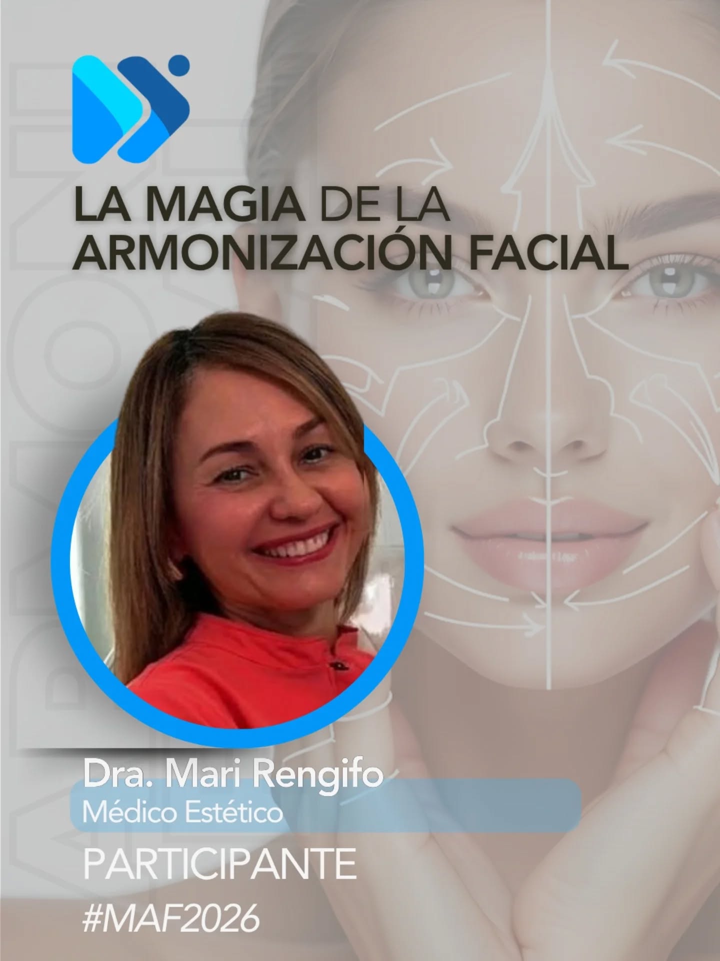 Recibimos a nuestra comunidad del Taller hand-on La Magia de la Armonización Facial, 3era edición, a la Dra:
Mari Rengifo
Para nosotros es un gran compromiso con cada uno de nuestros alumnos hacerlos vivir una experiencia académica, científica y en este caso especial muy práctico.
Sabemos que su práctica médica será un antes y después a partir de este paso, muchas gracias por la confianza.
#MAF2026