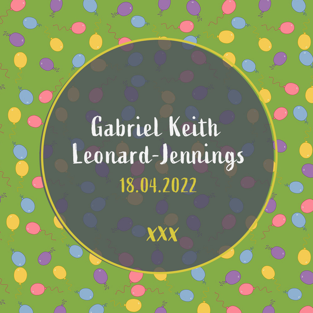 Happy 4th Birthday Gabriel 🎉🎈🎁 enjoy your celebrations in the clouds. Thinking of your family today xxx #alwaysloved ❤️