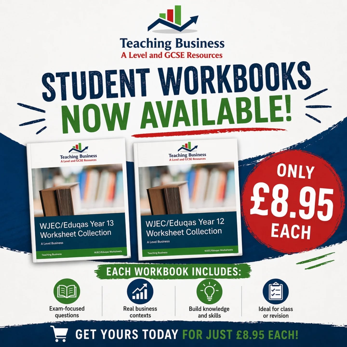 Visit us today to grab your copy.
https://www.teachingbusiness.org.uk/workbooks