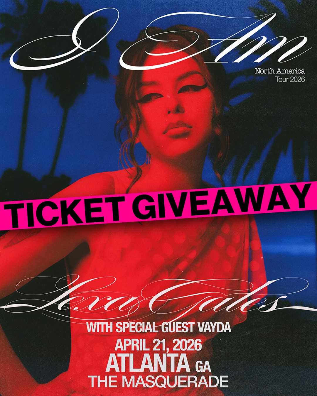 In collaboration with @masquerade_atl we’re giving away a t-shirt, tote bag + a pair of tickets to see @lexagates this upcoming Tuesday (4.21) on her I Am US tour. Read how to enter below ⬇️
TO ENTER:
✅ Must be following @kapoorhouse + @masquerade_atl
✅ Tag who you’re bringing in the comments!
Unlimited tags = Unlimited entries
We will DM the winner this Sunday evening (4.19)