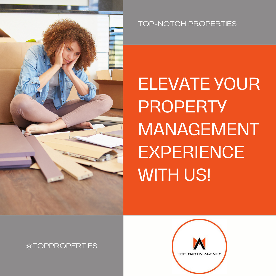 Are you tired of property management that barely meets the mark? Discover how The Martin Agency revolutionizes property management by enhancing your investment value and ensuring smooth operations. Our commitment to excellence has earned us a top-tier reputation. Let's make your property management worries a thing of the past together!
#theraymartinagency #propertymanagement #realestatebroker #property #propertyinvestor #rent #propertyinvestment #properties #propertydevelopment #listing