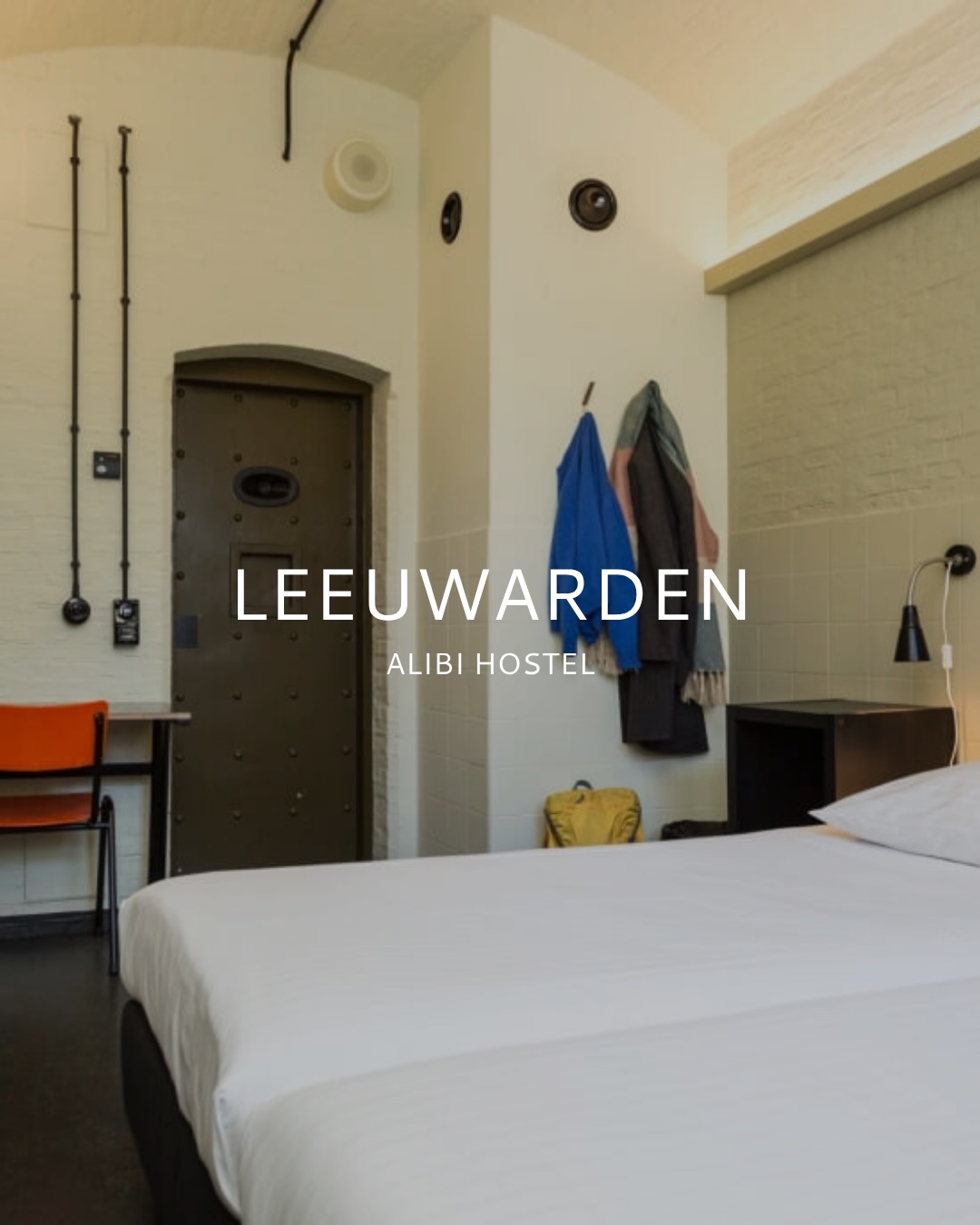 Ever slept in a prison? 🔑
At @alibi_hostel_leeuwarden you actually can, but don’t worry, it’s a lot more comfortable these days.
Thick old walls, former cells, and loads of history, turned into a super chill place to sleep after a long ride. Lock the bike, hop in the shower, and you’re right in the middle of the city.
One of those stays that makes the trip! 🚲
#bikepacking #cyclinglife #bikepacker #biketouring #leeuwarden