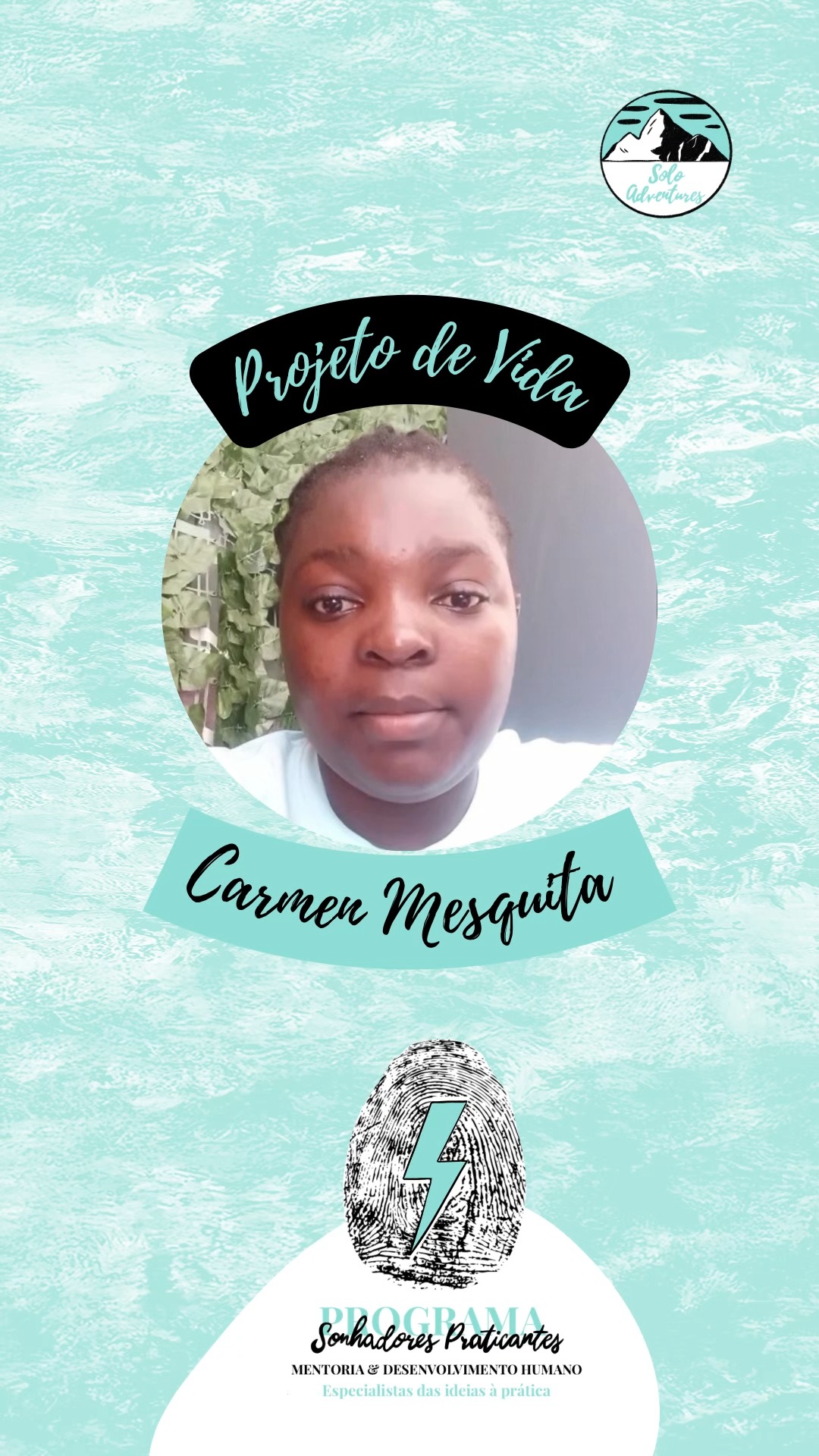 🌱🥗 Carmem Mesquita tem um sonho: levar nutrição e saúde à sua comunidade.
Como nutricionista e mentorada da Solo Adventures, acredita que a alimentação saudável pode transformar vidas, especialmente quando se utilizam alimentos cultivados localmente.
O seu objetivo é apoiar:
🥕 Crianças e jovens no seu crescimento saudável
🤰 Gestantes e lactantes com nutrição adequada
💚 Famílias que precisam de mais informação sobre alimentação saudável
Mas, para continuar este caminho, precisa de pessoas que a apoiem na procura de emprego ou de um estágio.
Desejas ajudar a Carmem a realizar o seu sonho e impactar a nutrição de uma comunidade inteira?
Ajude em 👉http://soloadventures.org/projetos-sonhadores-praticantes
#bemestar #desenvolvimento #nutrição