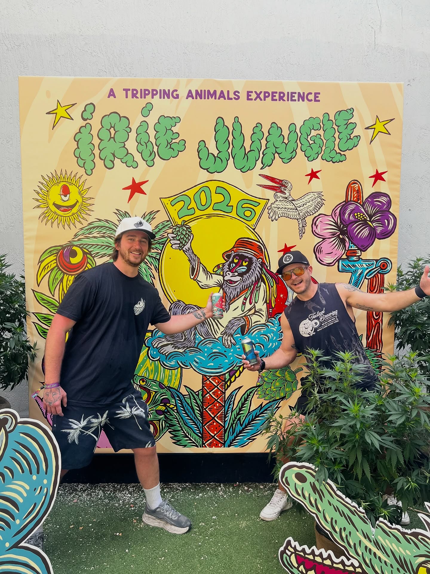 Down in Miami today for Irie Jungle 🌴🔥
Our friends @trippinganimalsbrewing always know how to throw an unforgettable party, and the hospitality? Next level. Grateful to be back at this amazing festival 🙌
🤘 This Weekend 🤘
Sat: @bienfuegos_bbq 4–9 (or sellout)
Sun: @carlitoswaystreeteats 1–6
🎶 Live music by @francescatmusic 1–5
🍉 Meloncholy beer slushies + mimosas flowing
#craftbeer #orlando #miami #trippinganimals #florida
