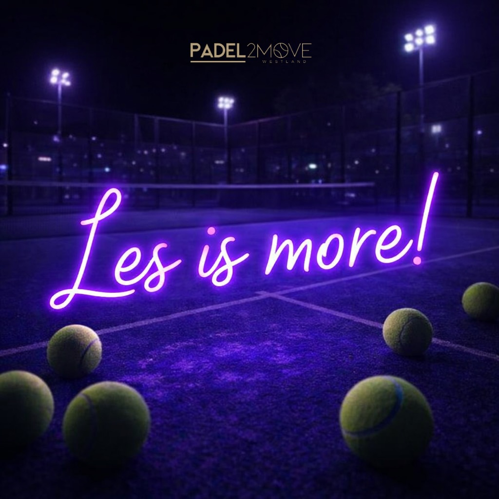 ๐พ๐ LES IS MORE! ๐๐พ
Soms zit de kracht niet in mรฉรฉr doenโฆ
maar in beter doen. ๐
Bij Padel2Move draait het niet om eindeloos ballen slaan,
maar om slimme keuzes, techniek en gevoel.
โก Minder chaos
โก Meer controle
โก Meer resultaat
Les = more.
Of je nu net begint of al vaker speeltโฆ
met de juiste tips maak jij het verschil op de baan. ๐ฅ
๐ Wil jij ook slimmer en beter leren padellen?
Stuur ons een bericht en join the movement!
Your Game. Your Move.
#Padel2Move #LesIsMore #PadelTraining #Westland #PadelLife