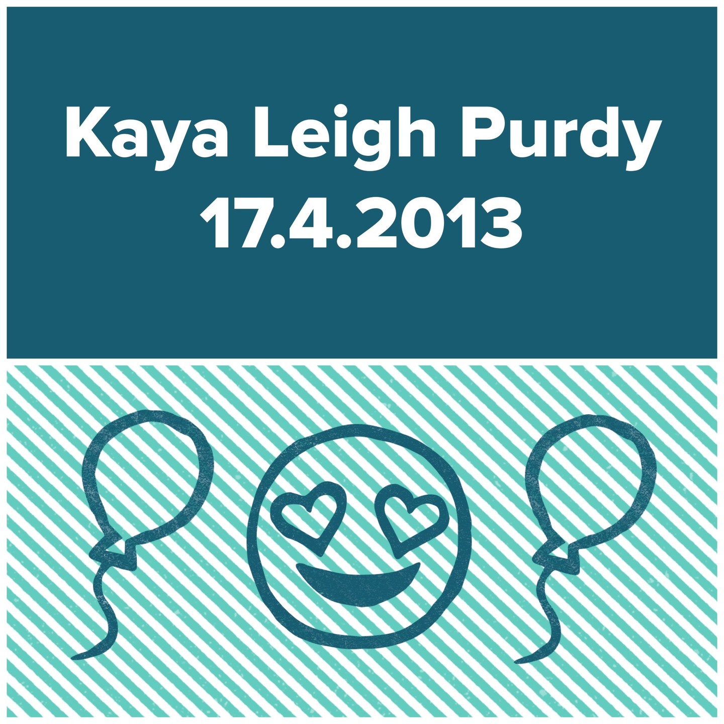 Happy 13th Birthday Kaya 🎉🎈🎁 enjoy your celebrations in the clouds. Thinking of your family today xxx #alwaysloved ❤️