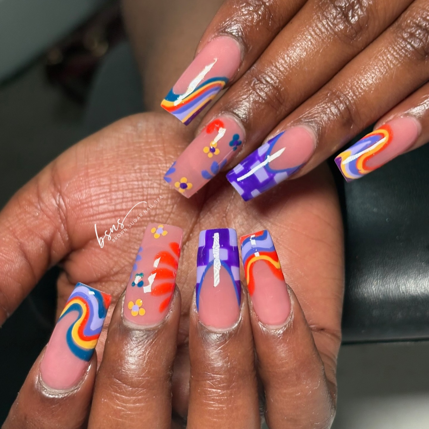 If you’ve been thinking about trying something new, this is your sign 💅🏽
Book with us!
Technician: Meeka
#brownsugarnailspa #gelxnails #freestylenailart #phillynails #nailinspo