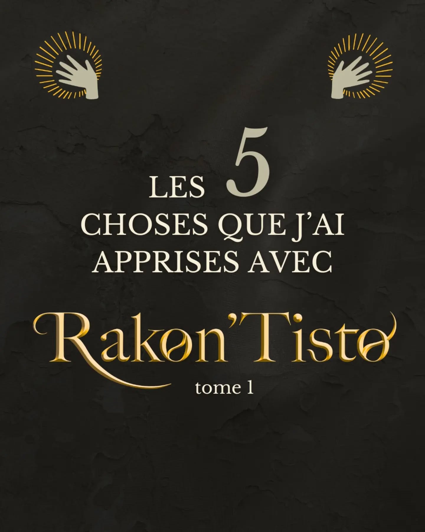 Écrire Rakon'Tisto, vous le savez si vous me suivez depuis un moment, a été compliqué.
J'ai longtemps cru que ce projet était plus haut que moi, que j'étais pas prête. Et, il est là, fini et il arrive bientôt pour, je l'espère, faire battre vos coeurs. Tisto c'est un pissenlit dans une plaque de béton. L'espoir là où ne pense pas le voir.
#RakonTisto #fantasy #autrice #ecrireunroman
Kikou mon zikos préféré @dionys.martin