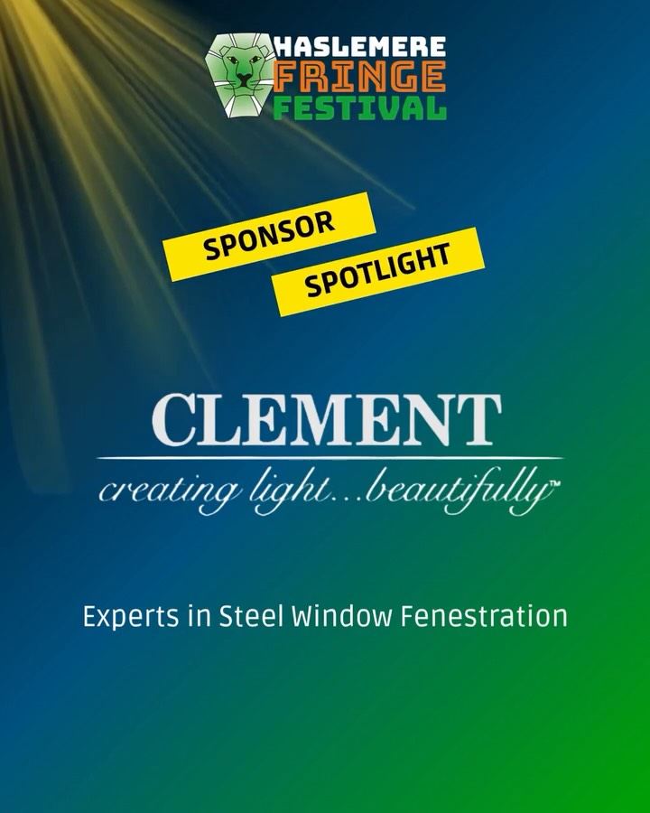 š« S P O N S O R S P O T L I G H Tš«
Thank you to Clement for sponsoring the Haslemere Fringe again in 2026.
Clement offer residential clients and building professionals a choice of high quality steel windows, steel doors and screens, tailor-made to your specific requirements, together with a popular collection of conservation roof lights.
And provide a complete service ā from the provision of technical drawings through to manufacture, installation and after sales support.
www.clementwindows.co.uk
#sponsorship #SponsorSpotlight #SponsorshipOpportunity #sponsors #communityevent