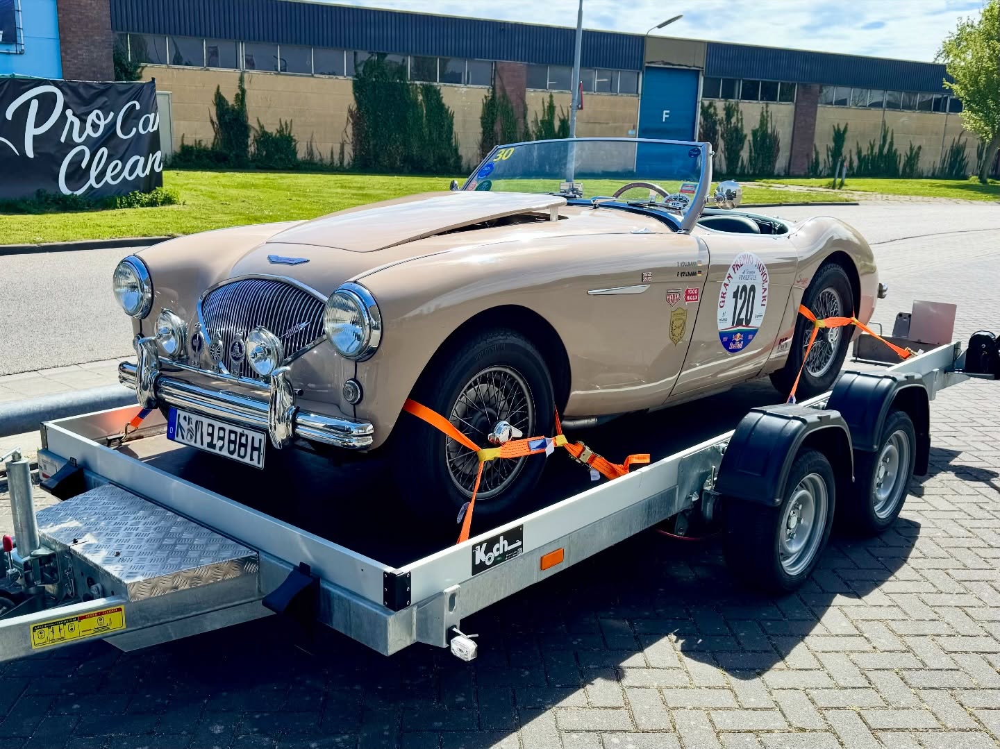 Goodbye Zeeland! It was a nice Easter week in the Netherlands, but now we are on our way home again. We are looking forward to the next time. #AustinHealey #ClassicCar #Oldtimer #austinhealey100 #classiccarrally