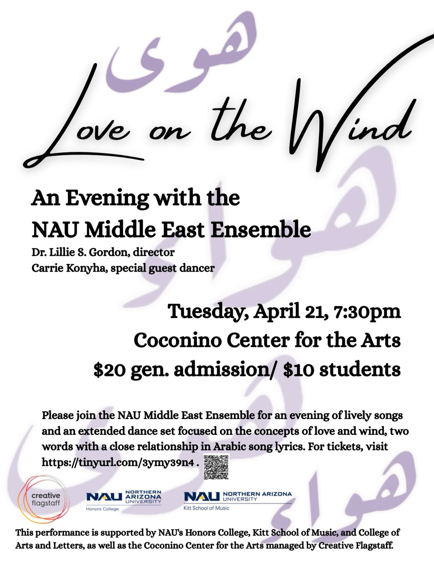 Done miss our amazing friends in the NAU Middle East Ensemble this evening @coconinoarts These are always amazing and inspiring concerts!