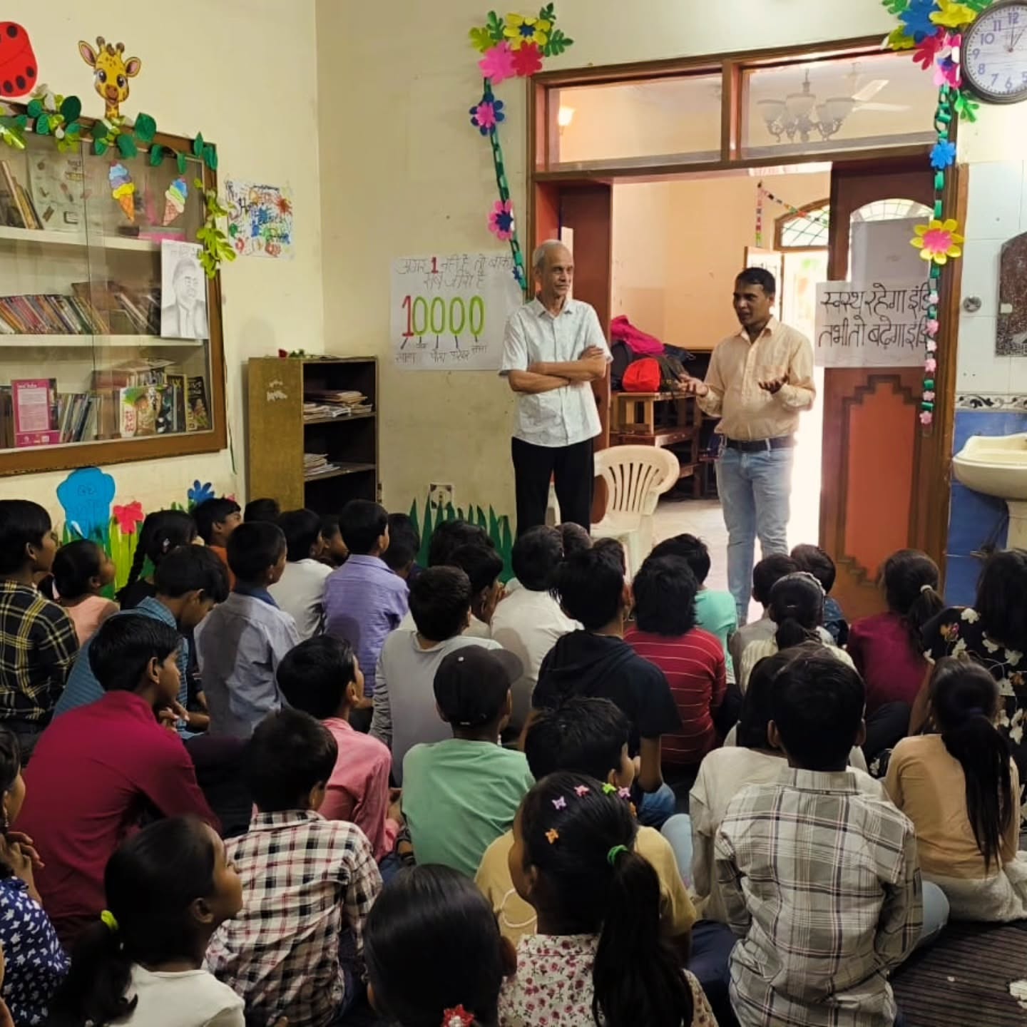 Celebrating World Health Day 💛
At our Paathshala, students took out a rally to spread awareness about health and keeping our surroundings safe. 🌱
At Prayas, students participated in a slogan competition — sharing their thoughts on healthy living. 📝
A day of learning, awareness, and action.
#JanPragati #WorldHealthDay #PragatiPaathshala #PrayasTuitionCentre #HealthAwareness LearningBeyondClassroom NonProfit TogetherWeGrow