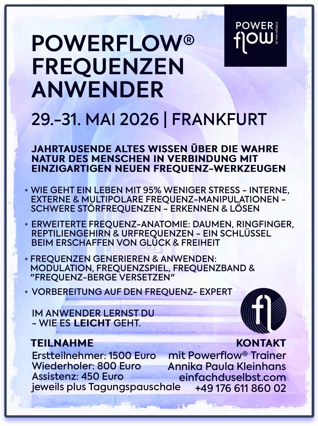 JAHRTAUSENDE ALTES WISSEN ÜBER DIE WAHRE NATUR DES MENSCHEN IN VERBINDUNG MIT EINZIGARTIGEN NEUEN FREQUENZ-WERKZEUGEN
• Wie geht ein Leben mit 95% weniger Stress - interne, externe & Multipolare Frequnezmanipulationen - schwere Störfrequenzen - erkennen & lösen
• Erweiterte Frequenz-Anatomie: Daumen, Ringfinger, Reptiliengehirn & Urfrequenzen - ein Schlüssel beim Erschaffen von Glück & Freiheit
• Frequenzen generieren & anwenden:
Modulation, Frequnezspiel, Frequenzband & im wahrsten Sinne des Wortes "Frequenzberge versetzen"
• Vorbereitung auf den Frequenz- Experten
IM ANWENDER LERNST DU
- WIE ES LEICHT GEHT.
#powerflow #anwender frequenzen #backtonature #esdarfleichtgehen #soerfrequnezenlösen #manupulationenlösen #stressfrei #dermenschhateinrechtaufglückundfreiheit