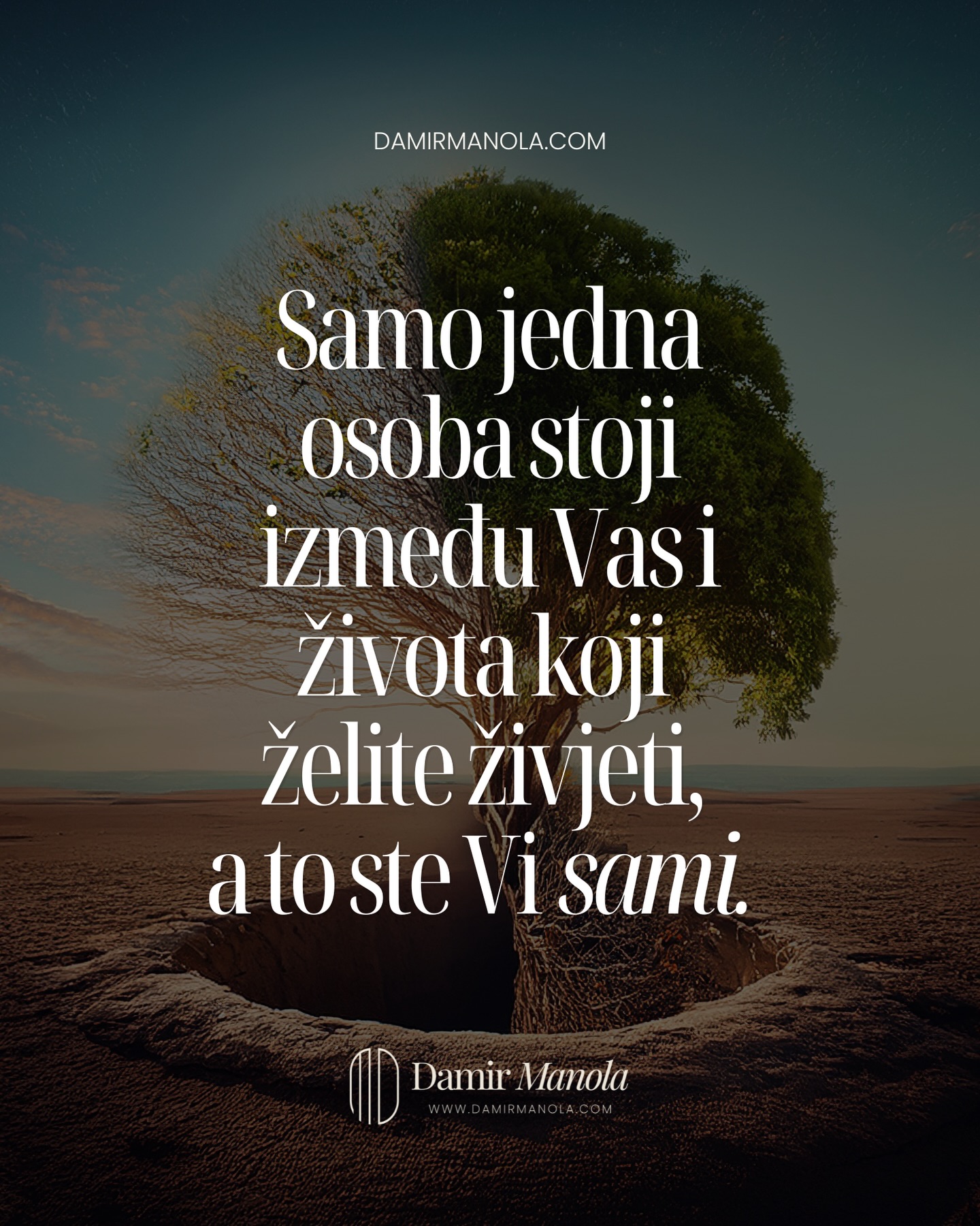 Samo jedna osoba stoji između vas i života koji želite živjeti. To ste vi.
U načinu na koji reagirate.
U odlukama koje odgađate.
U obrascima koje živite svaki dan.
To je mjesto gdje nastaje promjena.
Na vikend radionici ulazite u taj prostor kroz konkretan i vođen proces rada na sebi.
Kroz rad na podsvjesnim obrascima, vođene procese i bioenergetske terapije počinjete jasno vidjeti što vas zaustavlja i kako to mijenjati.
Dolazi do uvida koji se osjeti.
Do jasnoće koja ostaje.
Do pomaka koji se prenosi u vaš svakodnevni život.
Mijenja se način na koji osjećate.
Način na koji birate.
Način na koji živite.
Ako osjećate da je vrijeme za dublji pomak, ovaj vikend daje vam prostor da ga napravite. Za termin u lipnju dostupno je još svega nekoliko mjesta.
#osobnirazvoj #radnasebi #motivacija