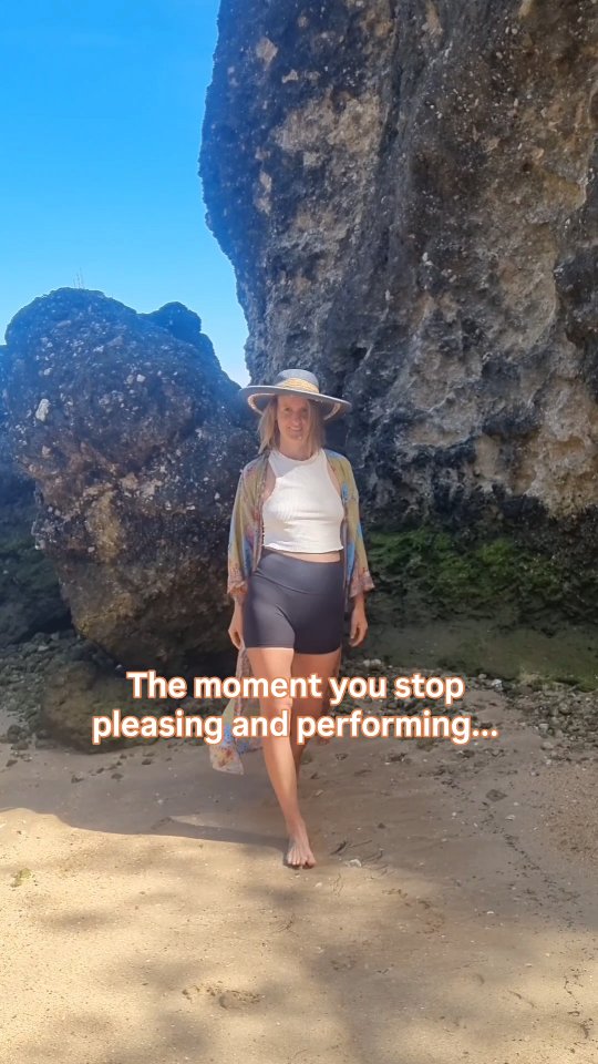 Your choice as a woman to break out of pleasing and performing is not only "a nice thing to do".
It's a statement to stop feeding the system, which taught you to shrink and be ashamed of yourself.
The moment you stop pleasing & performing, your aliveness and pleasure naturally start to awaken.
...because you start choosing yourself over waiting for others to choose you.
You stop trying to fit into the boxes and start living on your own terms
That's what embodied freedom feels like.
Become the woman, who starts to fully enjoy herself.
The Untamed Woman Initiation starts in 2,5 weeks, there are a few spots left.
If you feel the pull and want to be part of the movement of feminine liberation, that's your space
📅 9th - 13th May
📍Magical Valley, Aljezur
Sign up link in bio