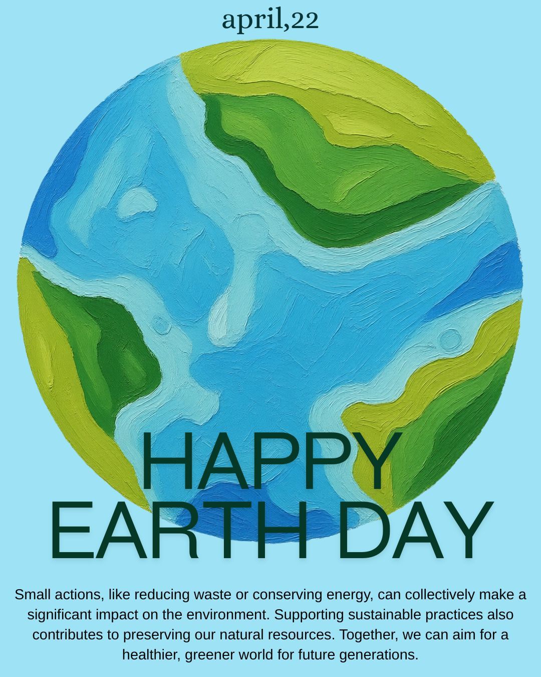 Happy Earth Day.