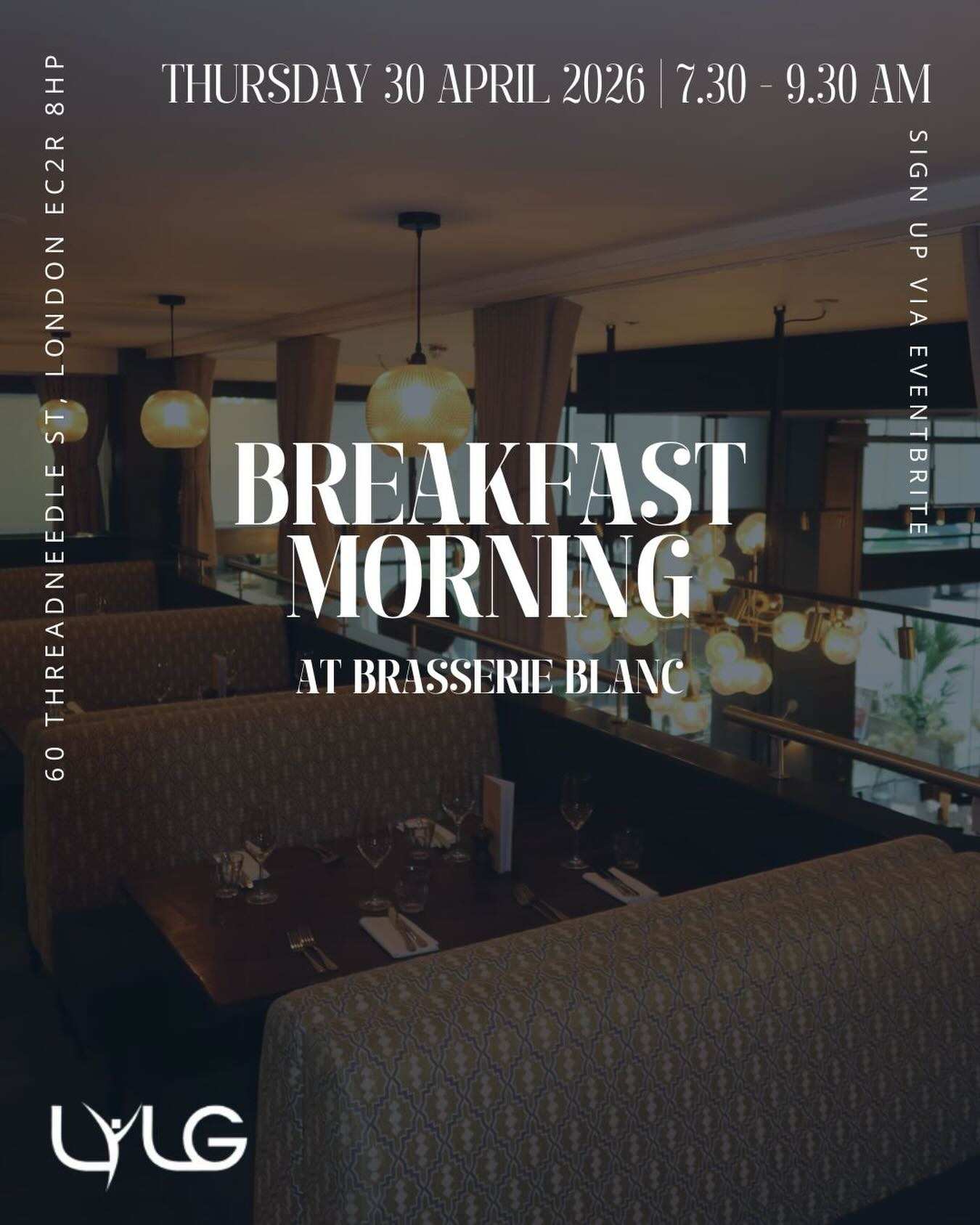 Join us for breakfast at Brasserie Blanc. 🥐☕️
Connect with other junior legal professionals in an informal setting, with freshly brewed tea and coffee and a selection of sweet breakfast treats.
A great way to start a spring morning!
Free for Members! Tickets available in our bio.