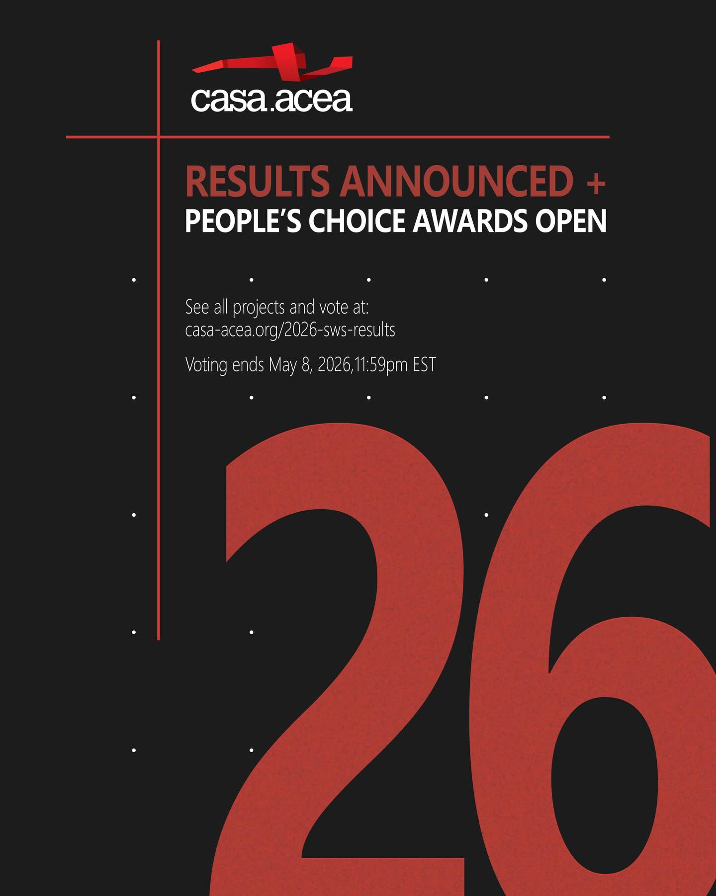 Congratulations to all winners and finalists: Student Work Showcase results have been announced and voting for People’s Choice Awards is now open! 🔗 Link in bio