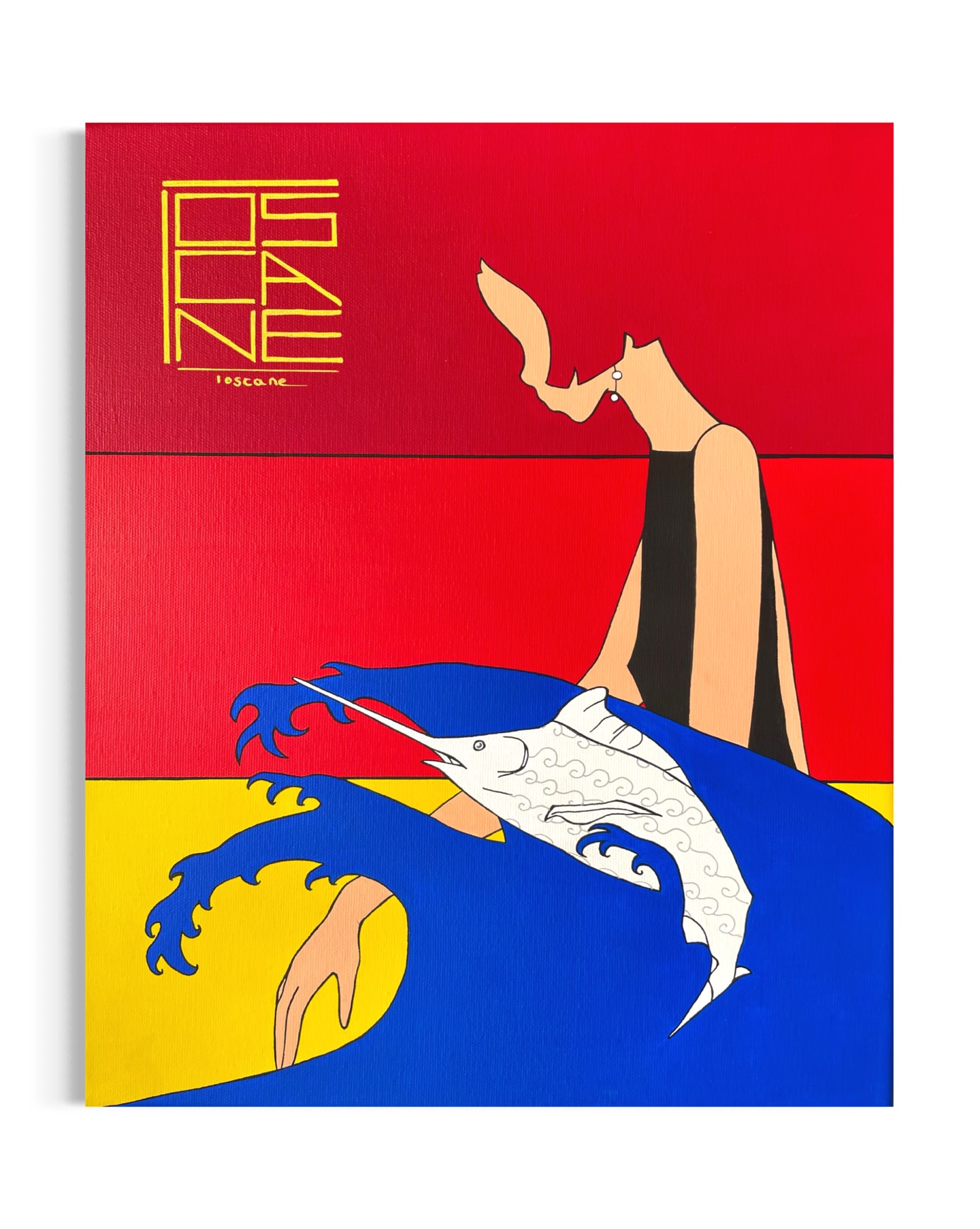 «En vol » (2025)
🏮Collection : Mona Asie🏮
46 x 38 cm
Peinture acrylique et encres japonaises sur toile
L’art pour moi est une thérapie et une célébration de la vie. Vivre est un rêve que je peins en couleur 🎨
🔗 Découvrez cette œuvre sur www.toscane-art.com !