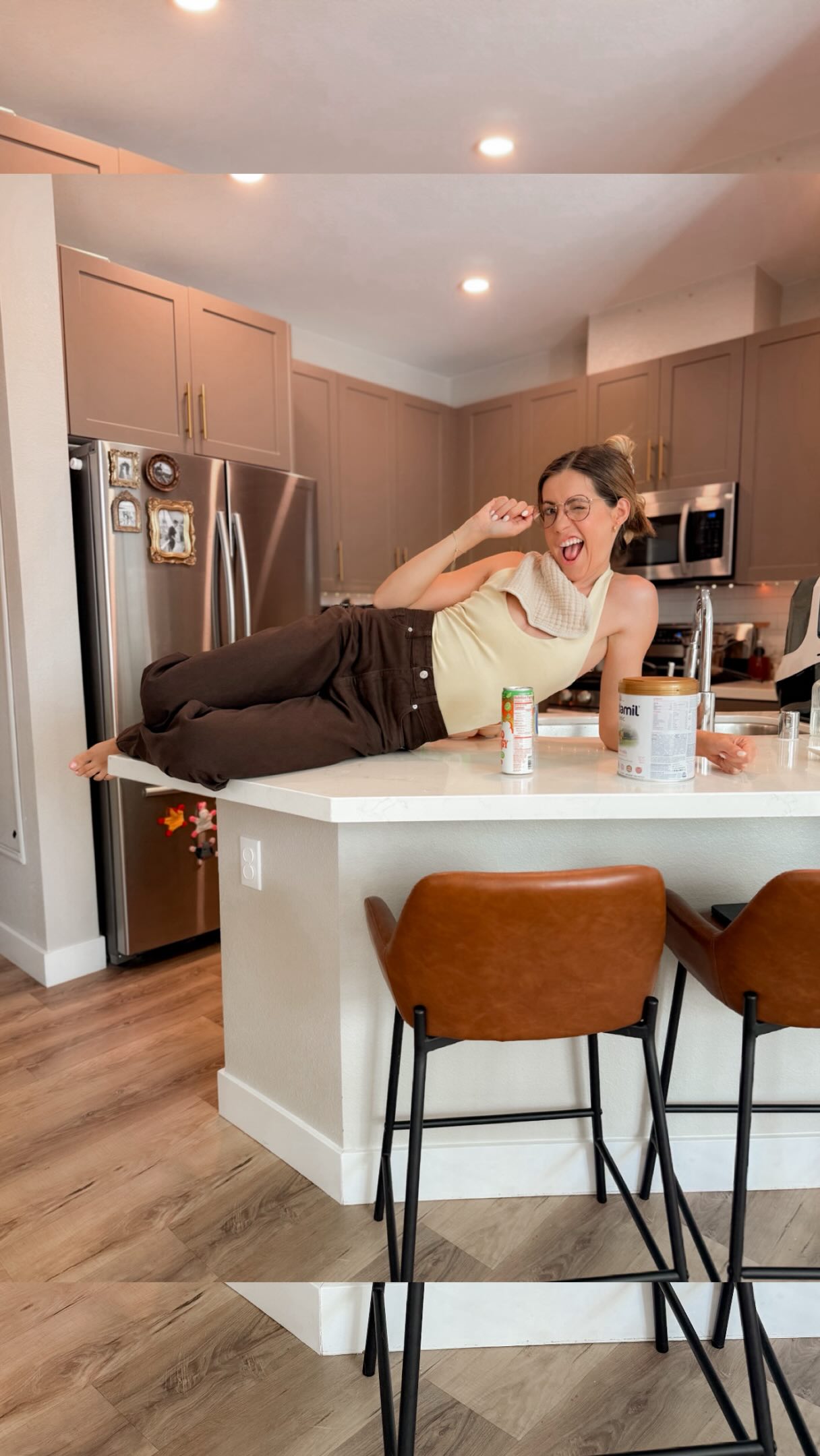 Not overnight, but slowly rediscovering who this new version of me is 🦩🩷💪
Also, if you know this song, you’d know it was a SUPERIOR episode of Victorious 😂
#gettingmypinkback #postpartumsupport #momsupportingmoms #funnymom #relatablemoms