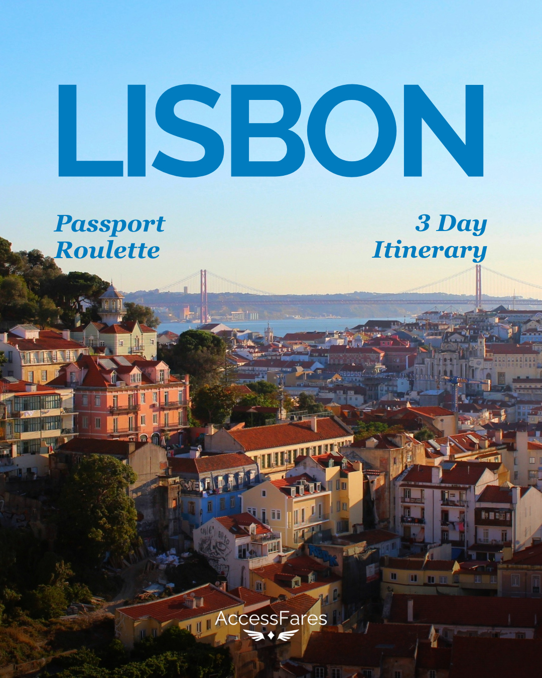 Lisbon in 3 days 🇵🇹✨ From castles to custard tarts—this itinerary sells itself.
Day 1: Classic Lisbon & Alfama Charm
Day 2: Belém & Riverside Icons
Day 3: Views, Shopping & Day Trip Option
Save this for your clients next trip!
#travel #traveladvisor #lisbon #portugal #europe