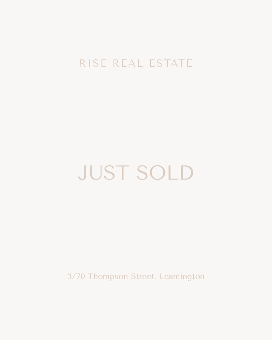 Just Sold – 3/70 Thompson Street, Leamington!
Another wonderful home has found its new owners, selling for $770,000.
Congratulations to the vendors and the happy new homeowners, wishing you many great memories ahead in your new space. 🤎 #riserealestatenz