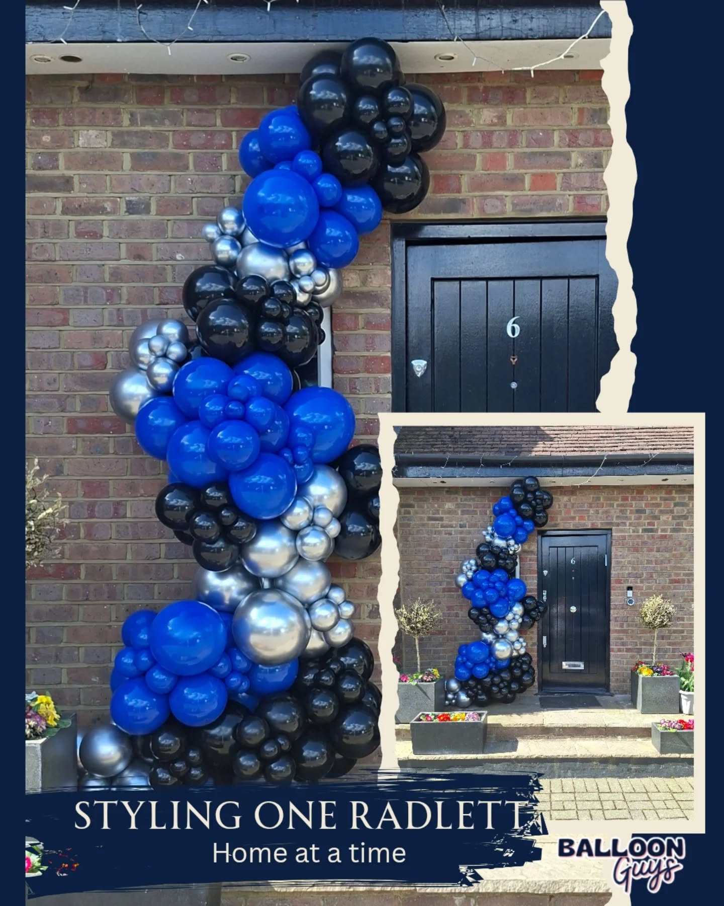 The vision was bold, sleek, and perfectly tailored to the home. 🏠💙
To celebrate MAX's Barmitzvah
For this Radlett installation, it wasn’t just about the "look" - it was about the longevity.
When styling outdoors, we don't just "do the job" and leave; we prioritize the details that keep your celebration looking premium from start to finish for days if not weeks.
Why the "Balloon Guys" difference matters:
Tailored Styling: Every balloon of this organic garland was designed to complement the architecture of the entrance, matching our client’s specific aesthetic for the day.
Pro-Grade Preservation: To combat the elements, this entire installation was treated with professional preservation spray. This creates a protective seal that keeps those deep blues and chrome silvers vibrant and glossy, even in the open air.
Safety & Precision: We ensure every anchor point is secure and surface-safe, giving you total peace of mind while you host.
And remembering to not cover any security cameras or ring doorbells.
We take pride in turning a "standard" entrance into a high-class statement. Precision isn’t an extra for us - it’s the standard.
✨ Planning a milestone in Hertfordshire?
Let’s build something superior together. Email us for bespoke styling enquiries.
Sales@balloonguys.co.uk
#BalloonGuys #Radletthomes #HertfordshireEvents #Barmitzvahballoons #OutdoorBalloons
