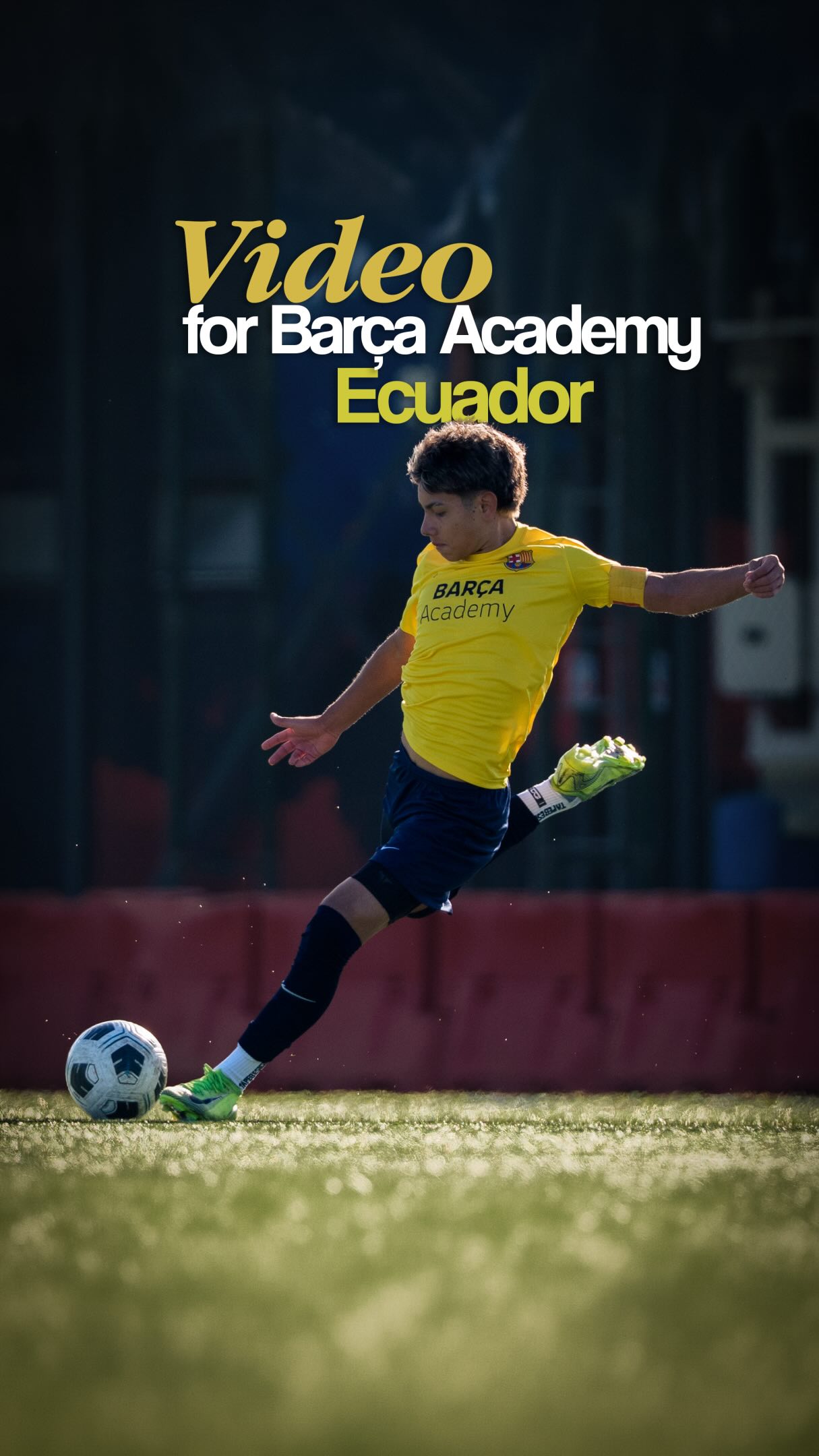 Una pieza que llevaba tiempo queriendo hacer.
Un video donde no solo se ve fútbol, sino todo lo que hay detrás: valores, esfuerzo y emoción ⚽️🔥
En 2 minutos y medio intento reflejar lo que se vive en la @barcaacademycampecuador : la intensidad del torneo, la ilusión de los jugadores y la identidad que define al Barça dentro y fuera del campo.
Este tipo de proyectos son los que más disfruto: contar historias reales y cuidar cada detalle para que se sientan de verdad 🎬✨
.
.
.
#fotografobarcelona #videografobarcelona #contenidoaudiovisual #deporte #futbol