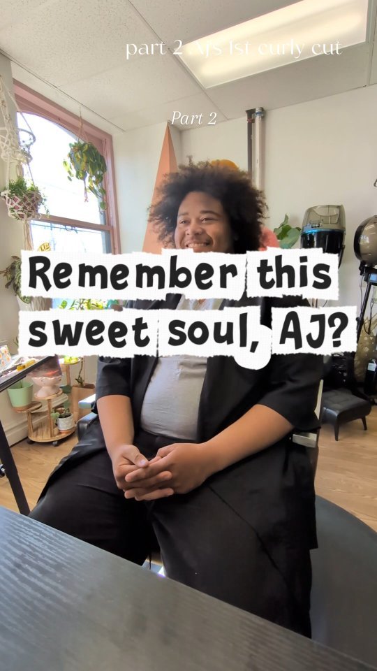 Do you remember this sweet soul, AJ? Well his curly transformation is finally here! 😍 Watch his reaction as he sees his dream curls come to life, he said, 'This is insane, exactly what I wanted!'✨ If you’re ready for your own curl magic, drop a comment or DM me to book your transformation, let’s bring your curls to life! #CurlyHairMagic #DreamCurls #CurlyCutJourney #menscurlyhair #westchesterhairstylist